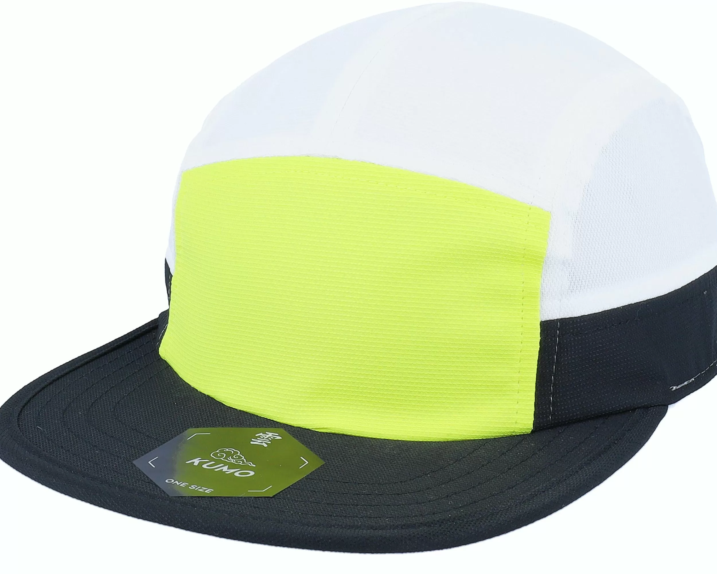 Kumo Cloudfit Yellow/Black/White 5-Panel - -Unisex 5-Panel