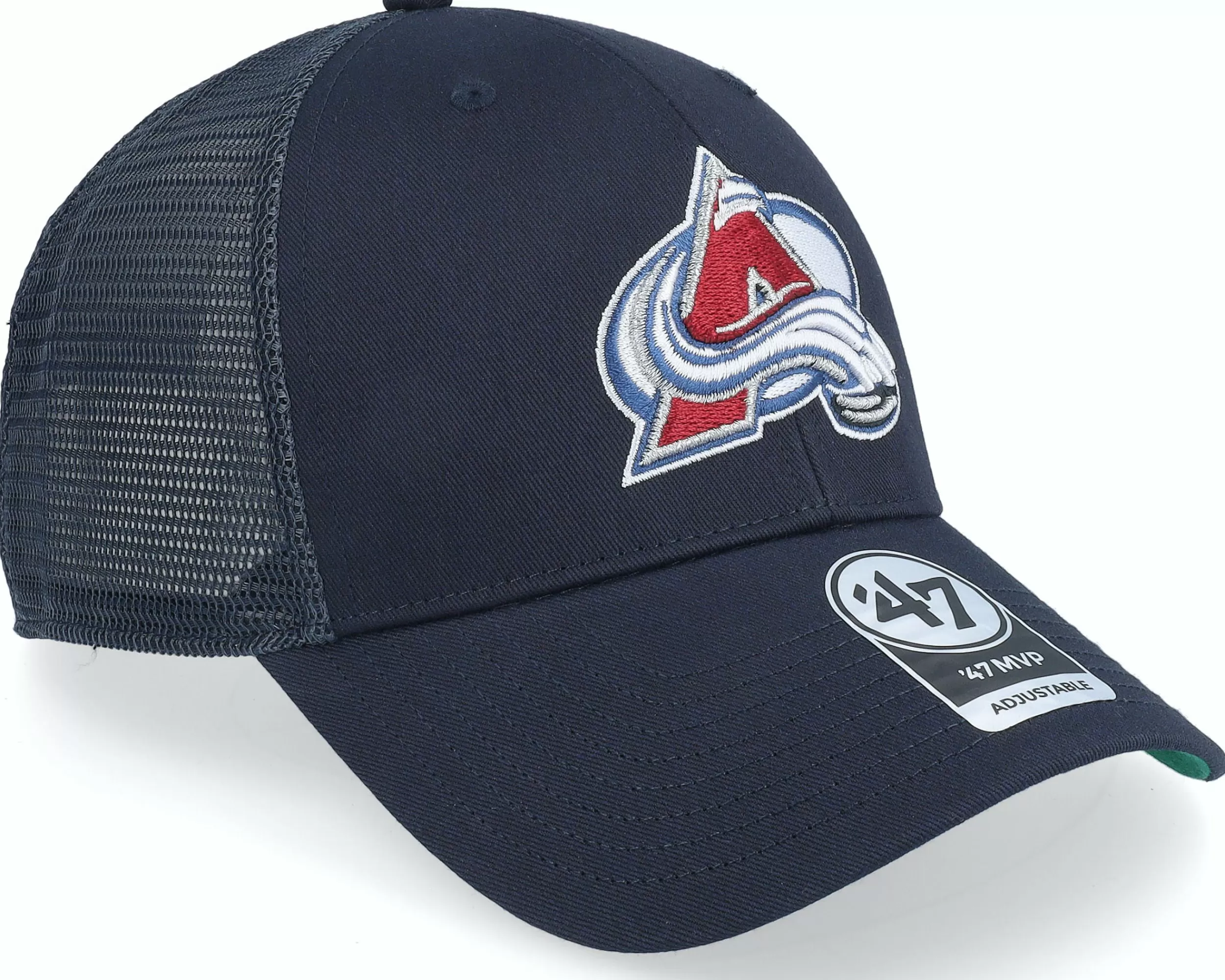 47 Brand Colorado Avalanche Branson Mvp Navy/Silver Trucker - -Unisex Trucker