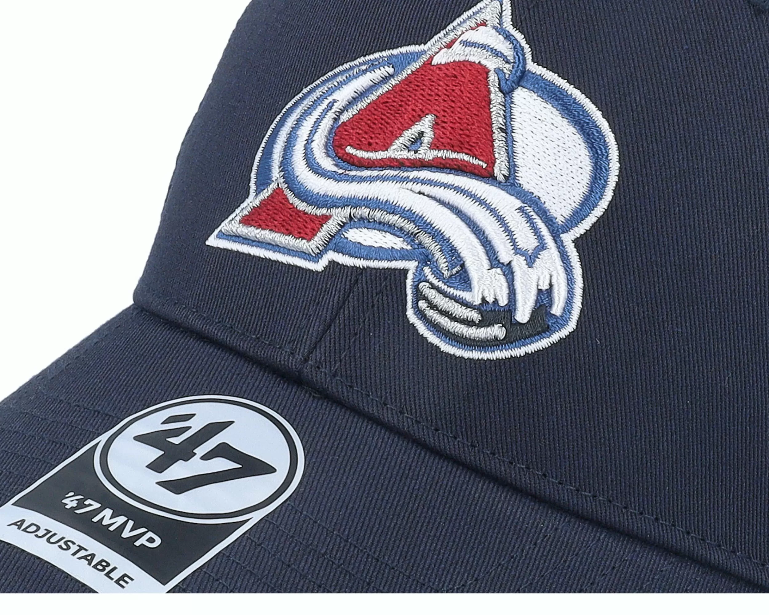 47 Brand Colorado Avalanche Branson Mvp Navy/Silver Trucker - -Unisex Trucker