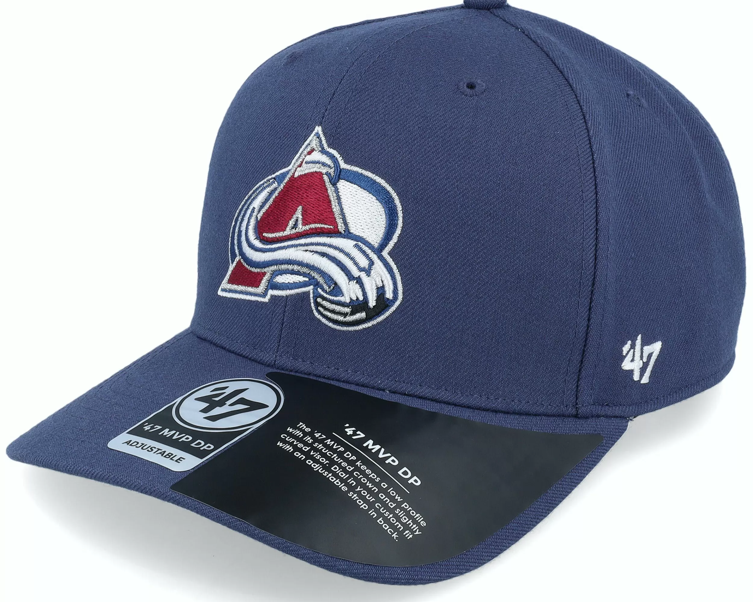 47 Brand Colorado Avalanche Cold Zone Mvp Dp Timber Blue Adjustable - -Unisex Adjustable