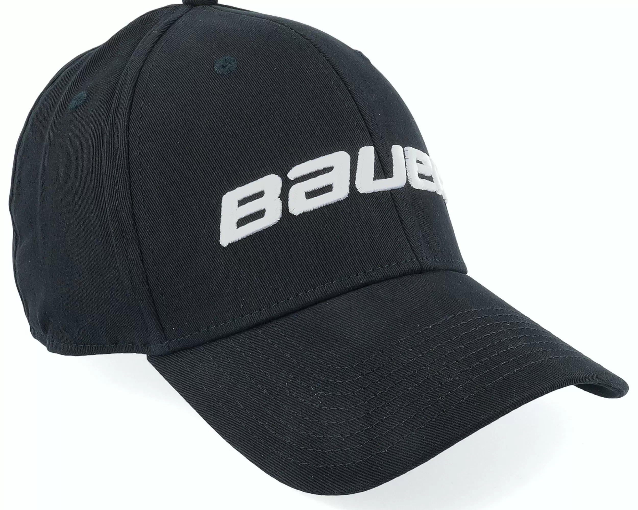 Bauer Core Fitted Cap Black Flexfit - -Unisex Flexfit