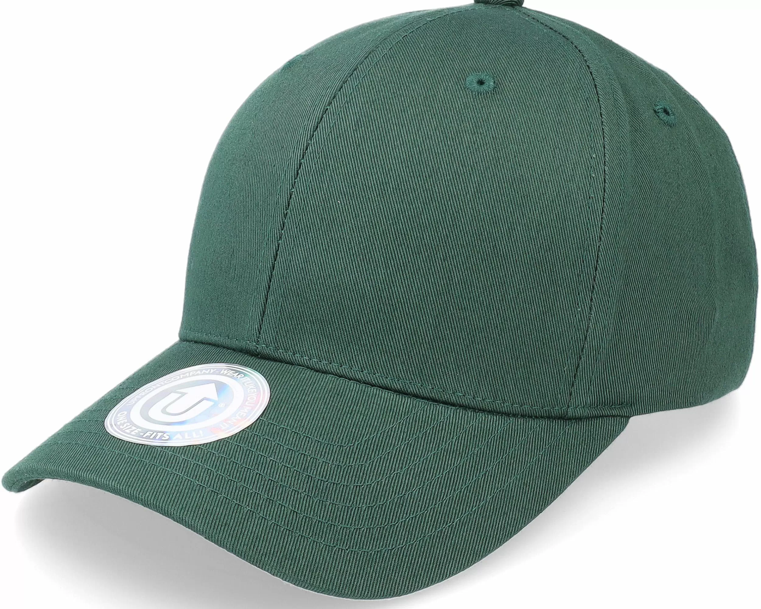 Upfront Crown 2 Cotton Dark Green Adjustable - -Unisex Adjustable