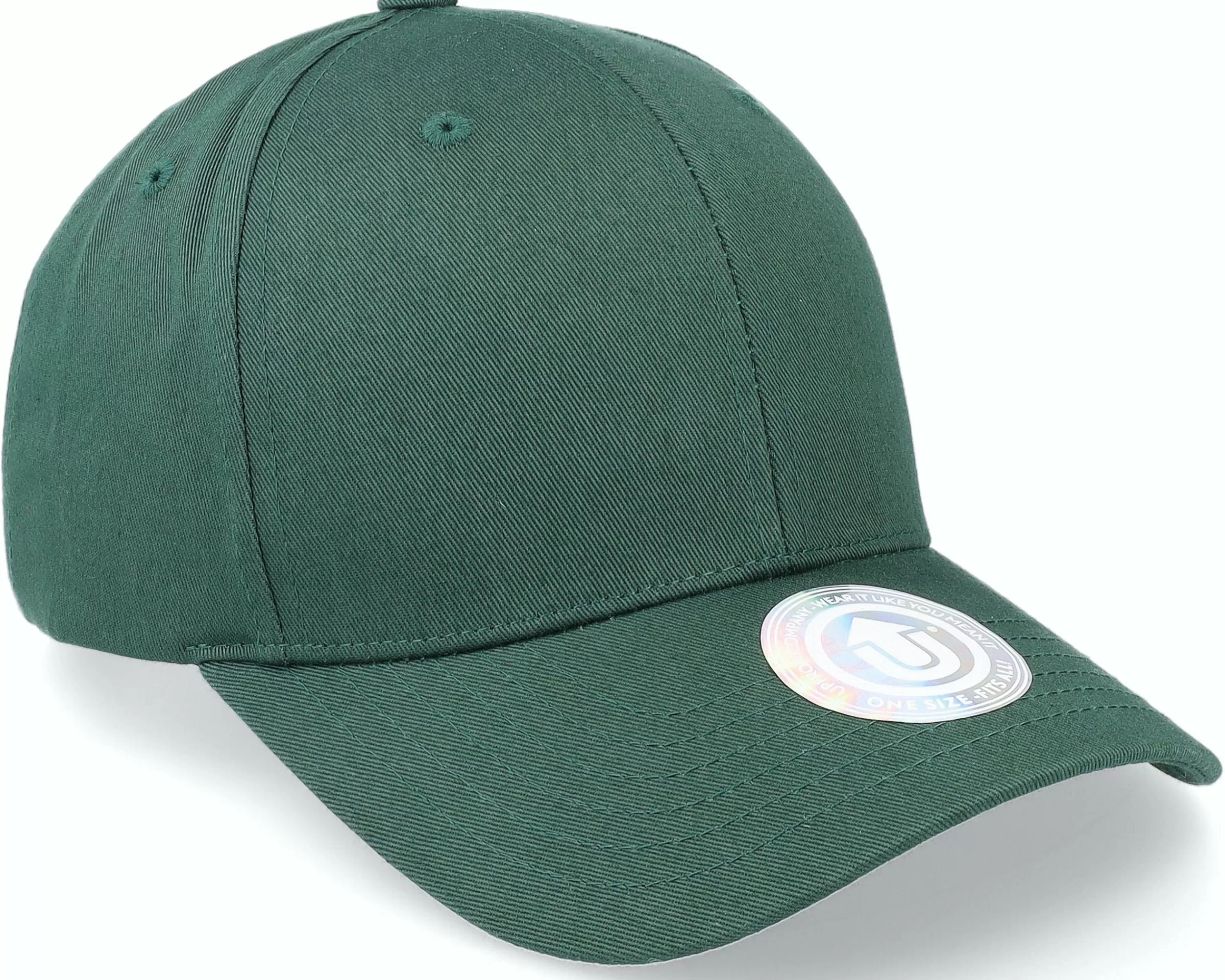 Upfront Crown 2 Cotton Dark Green Adjustable - -Unisex Adjustable