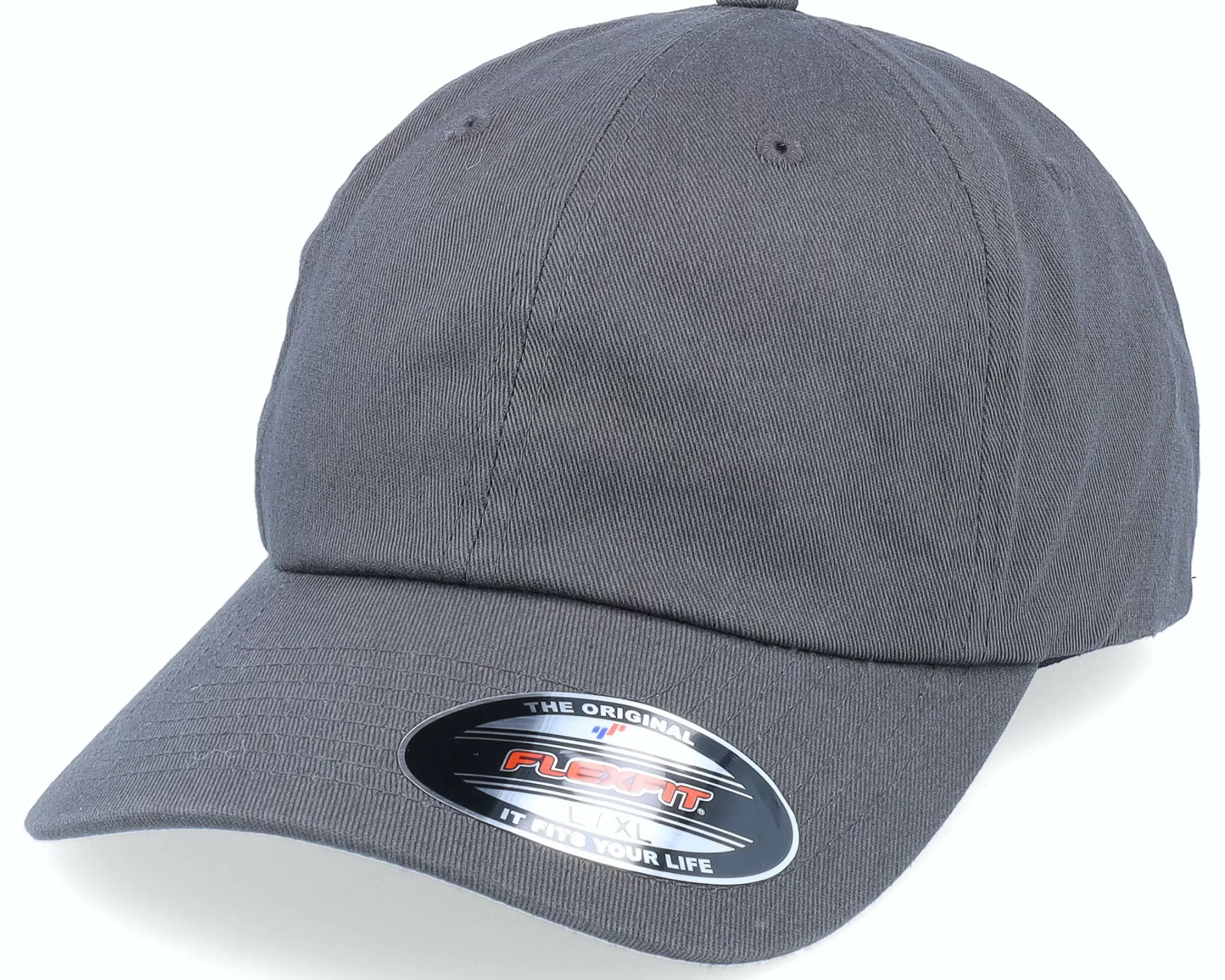 Flexfit Dark Grey Dad Cap - -Unisex Dad Cap