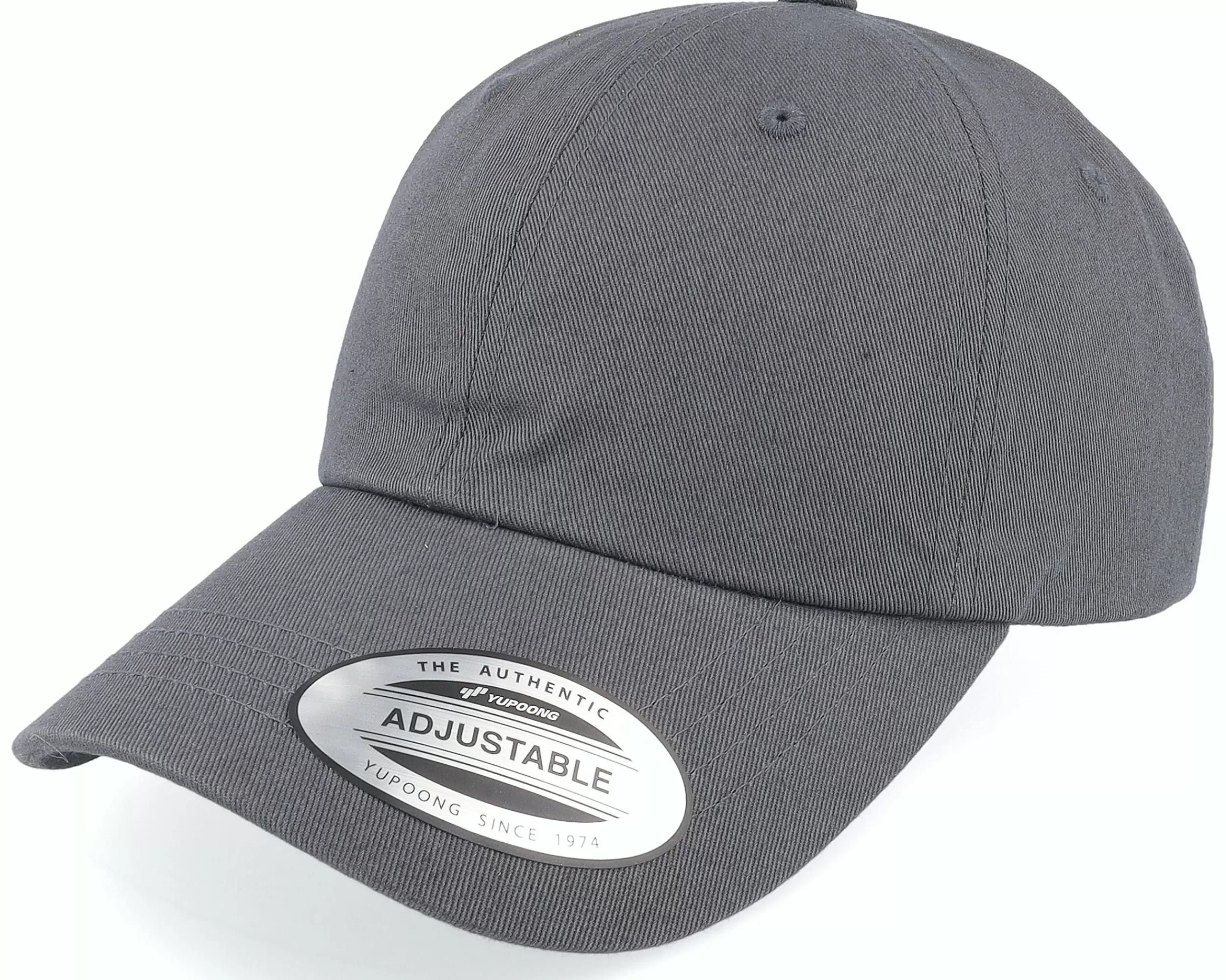 Yupoong Dark Grey Dad Cap - -Unisex Dad Cap