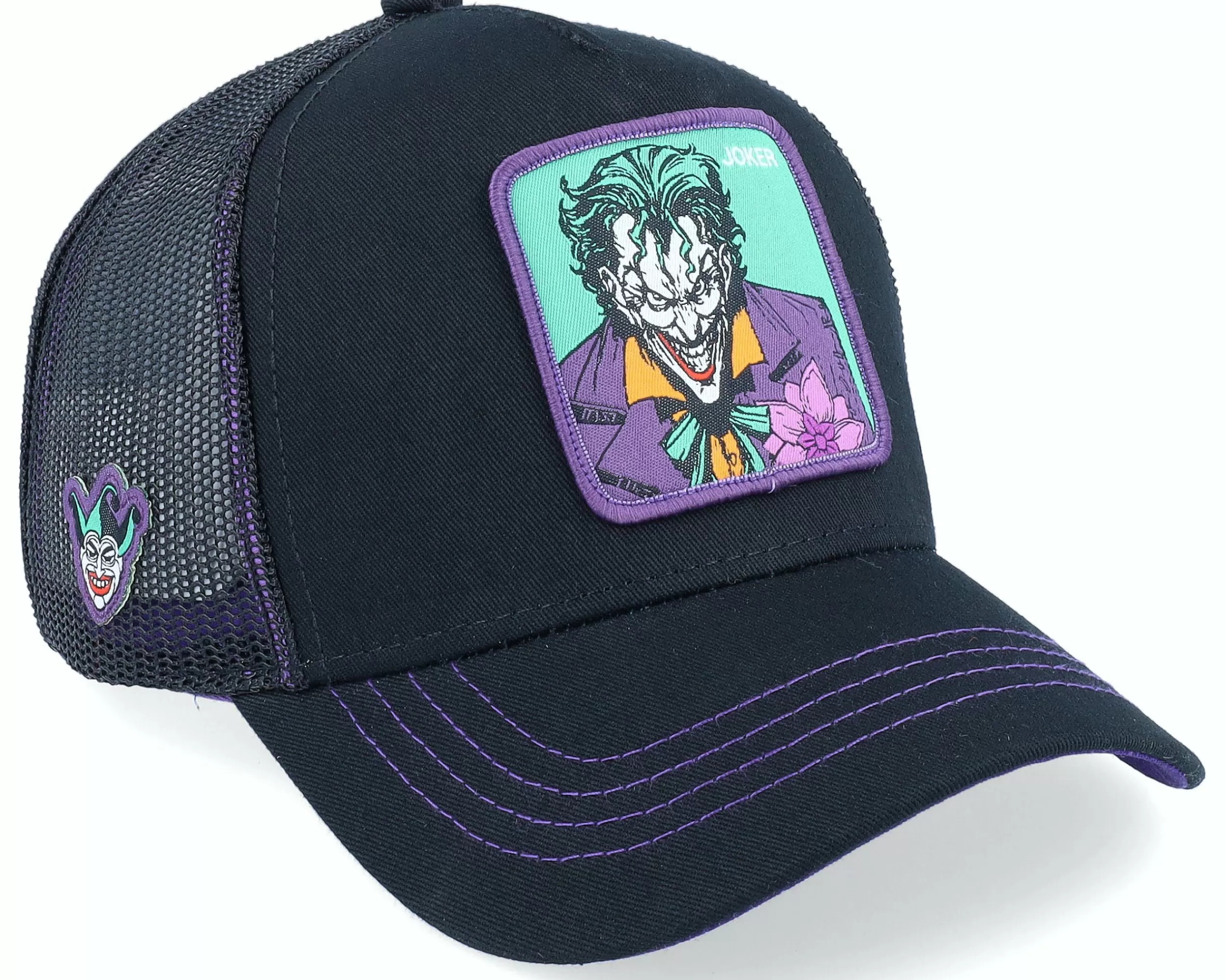 Capslab Dc Joker Black Trucker - -Unisex Trucker