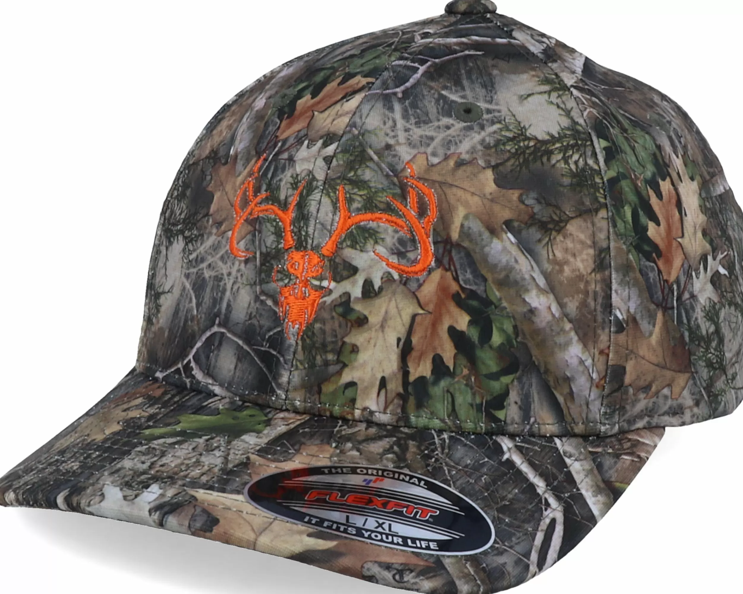 Hunter Deer Skull Kanati Camo Flexfit - -Unisex Flexfit