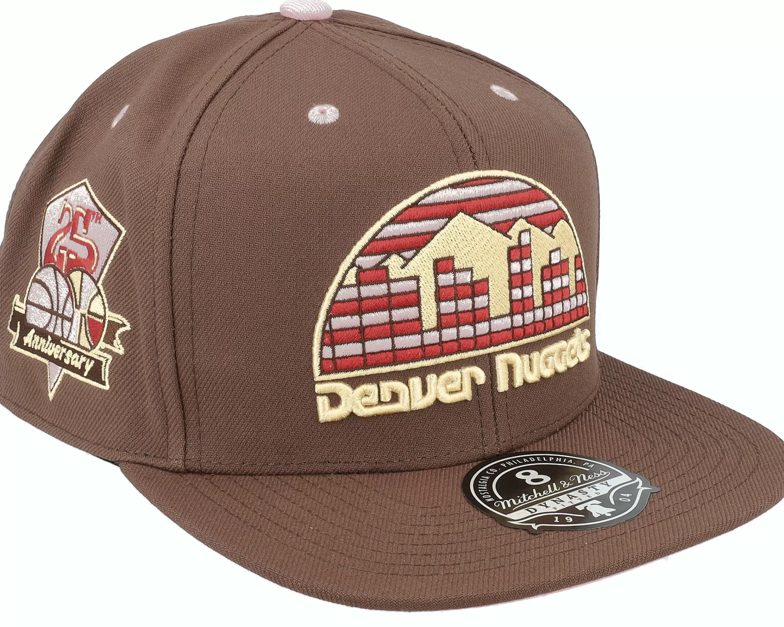 Mitchell & Ness Denver Nuggets Brown Sugar Bacon Fitted - -Unisex Fitted