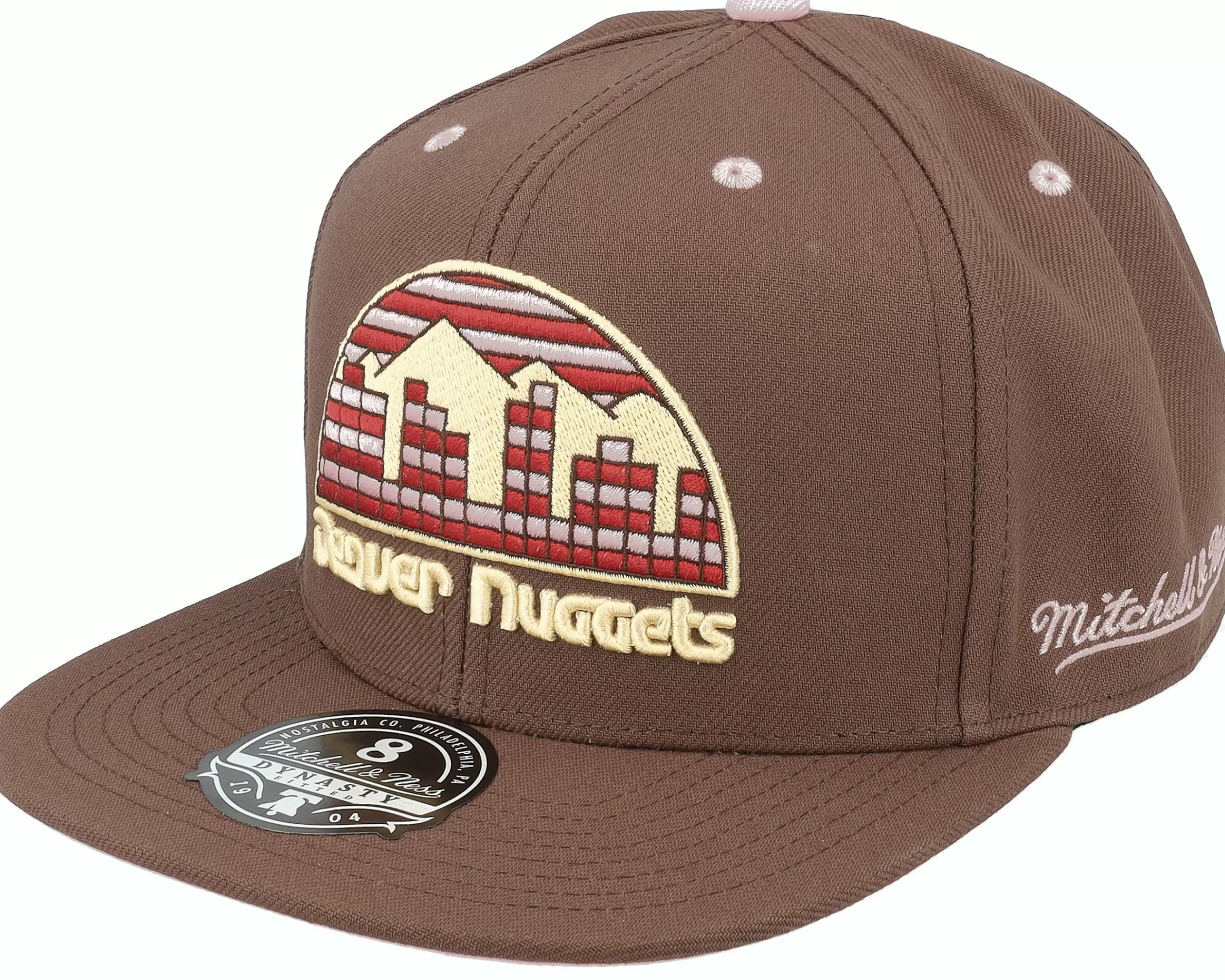 Mitchell & Ness Denver Nuggets Brown Sugar Bacon Fitted - -Unisex Fitted