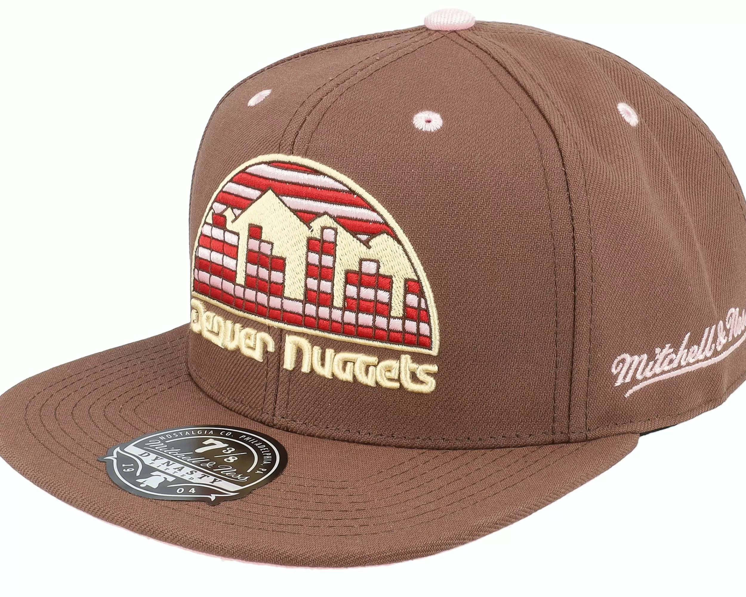 Mitchell & Ness Denver Nuggets Brown Sugar Bacon Fitted - -Unisex Fitted