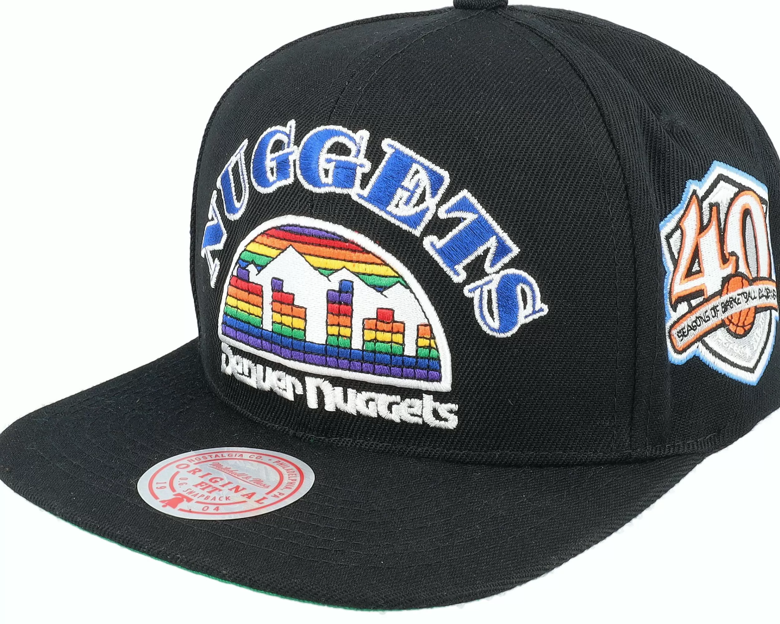 Mitchell & Ness Denver Nuggets My Squad Black Snapback - -Unisex Snapback