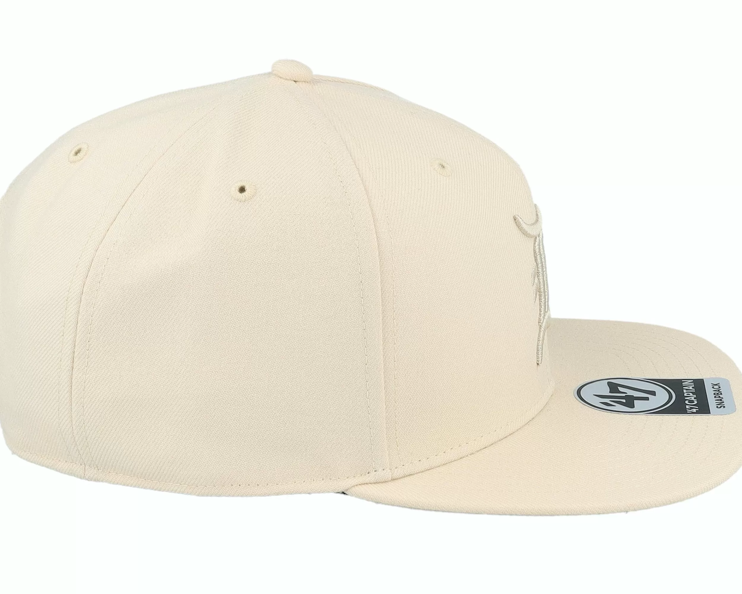 47 Brand Detroit Tigers Mlb Ballpark Captain Natural Snapback - -Unisex Snapback