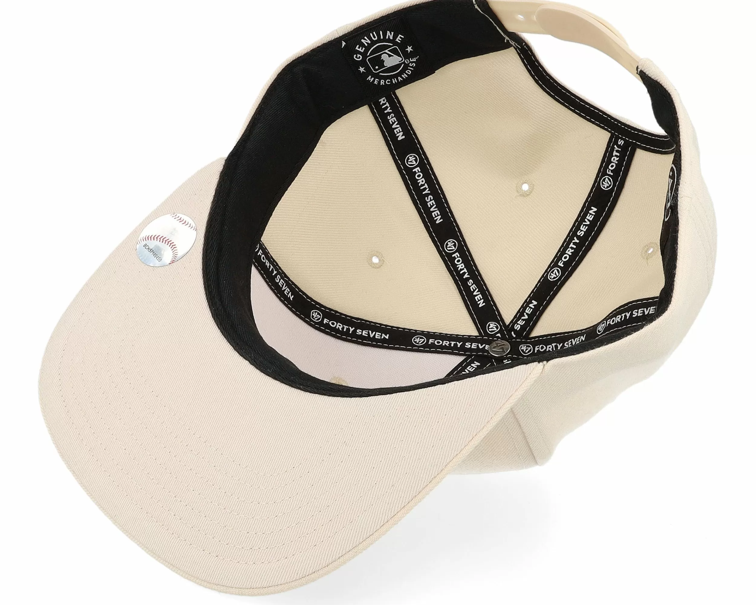 47 Brand Detroit Tigers Mlb Ballpark Captain Natural Snapback - -Unisex Snapback