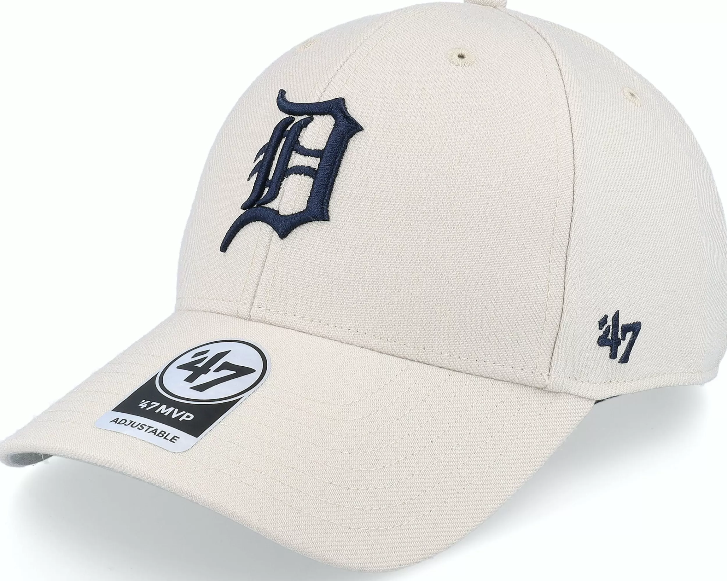 47 Brand Detroit Tigers Mvp Bone Adjustable - -Unisex Adjustable