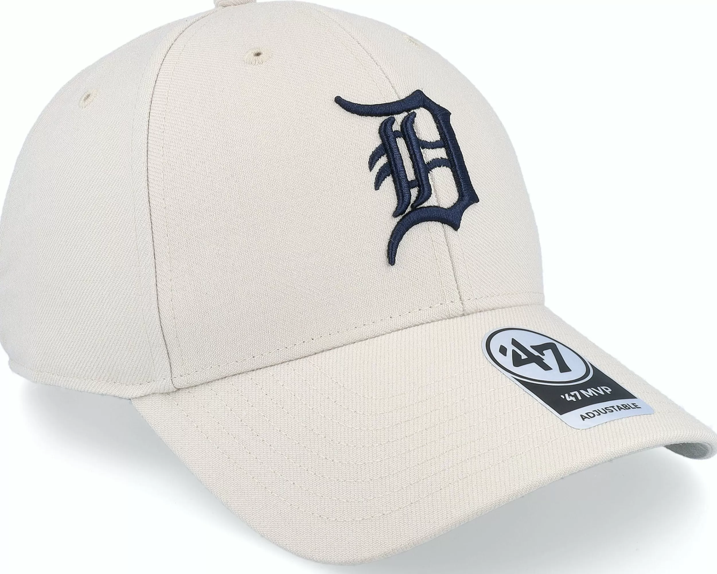 47 Brand Detroit Tigers Mvp Bone Adjustable - -Unisex Adjustable