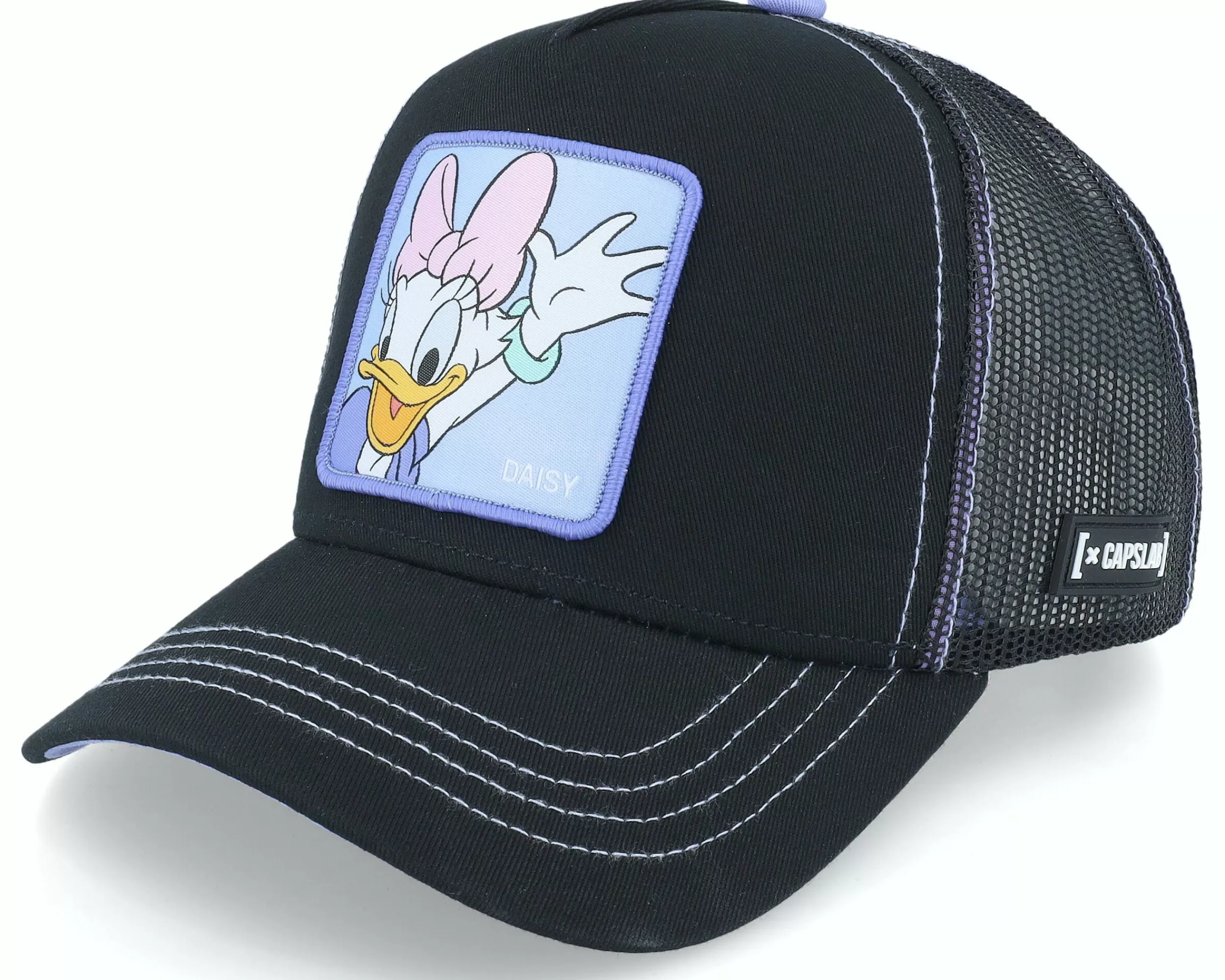 Capslab Disney Daisy Black Trucker - -Unisex Trucker