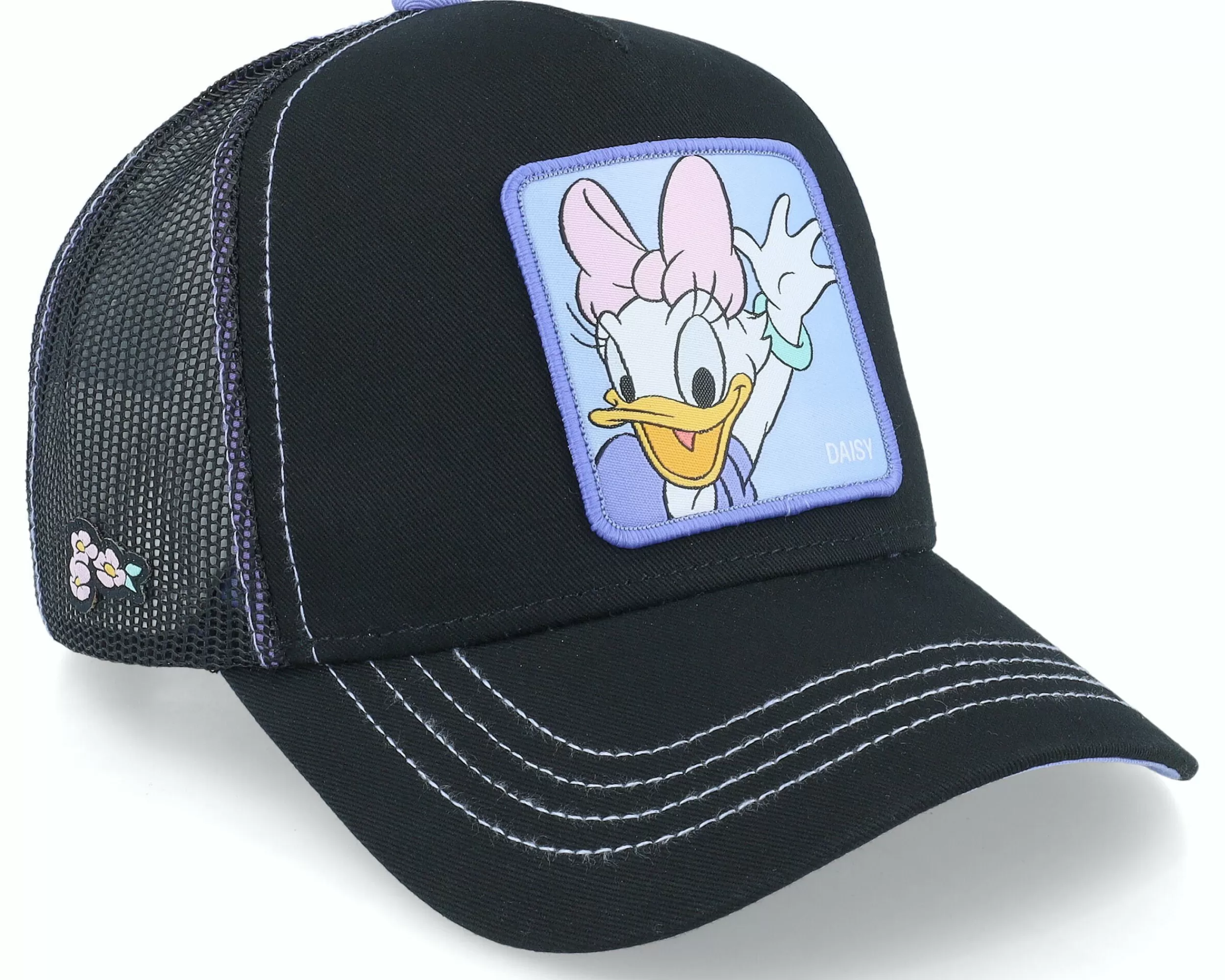 Capslab Disney Daisy Black Trucker - -Unisex Trucker