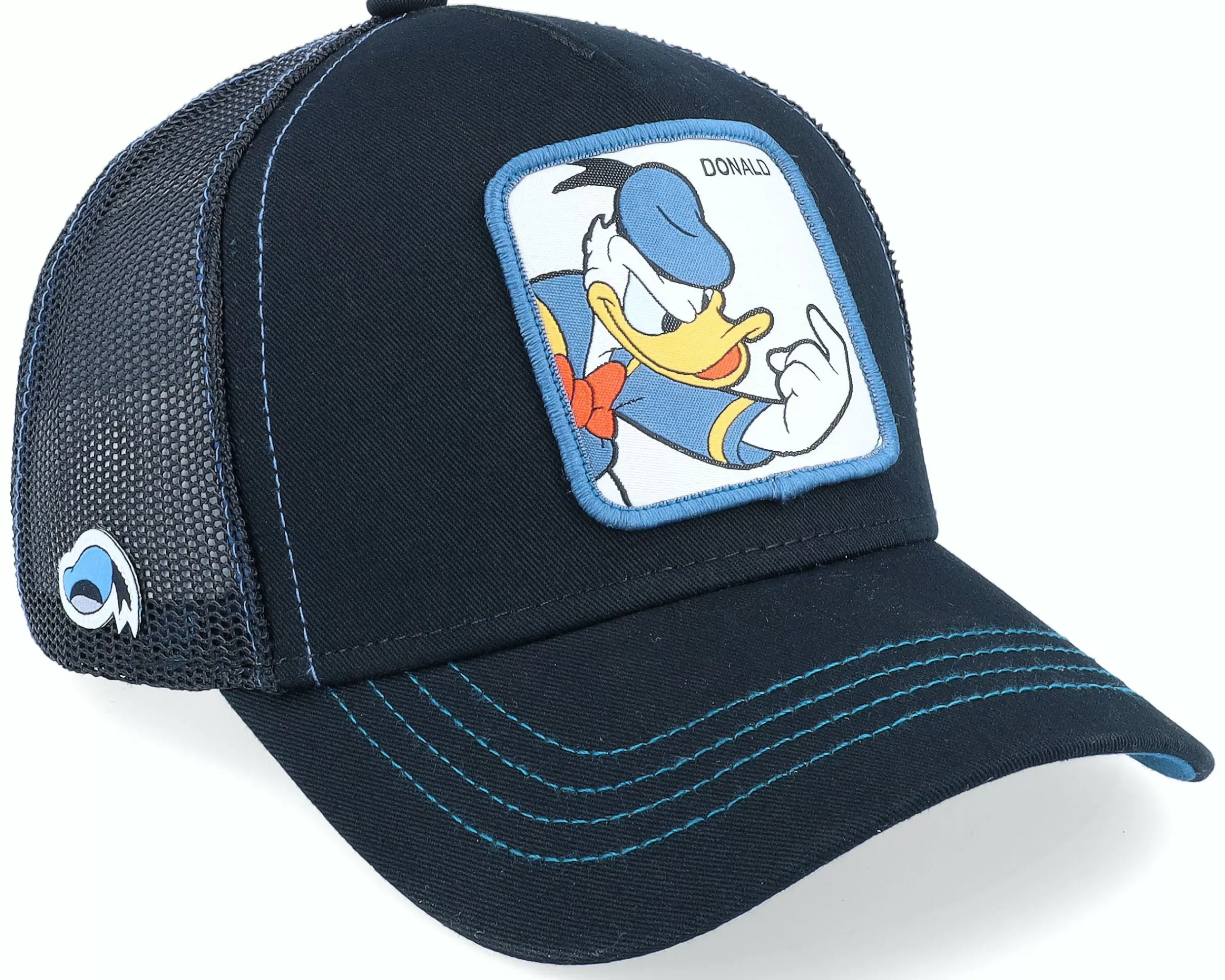 Capslab Disney Donald Duck Black Trucker - -Unisex Trucker