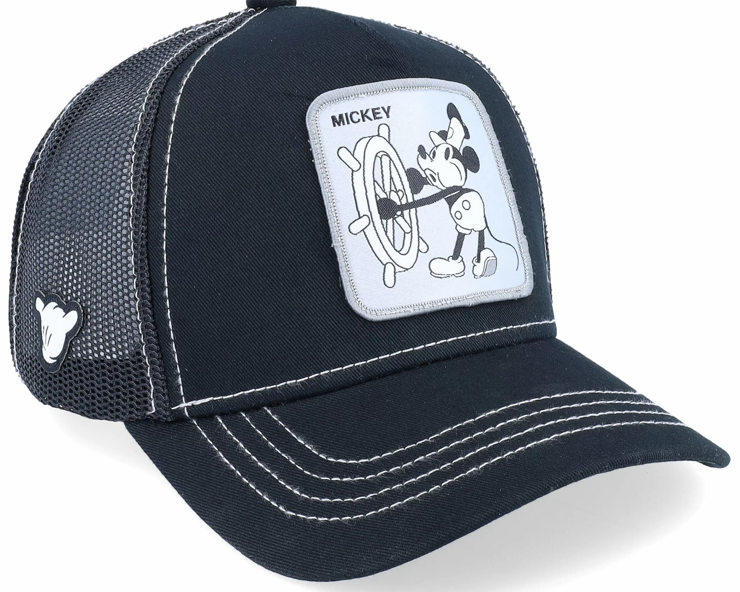 Capslab Disney Mickey Black/Grey Trucker - -Unisex Trucker