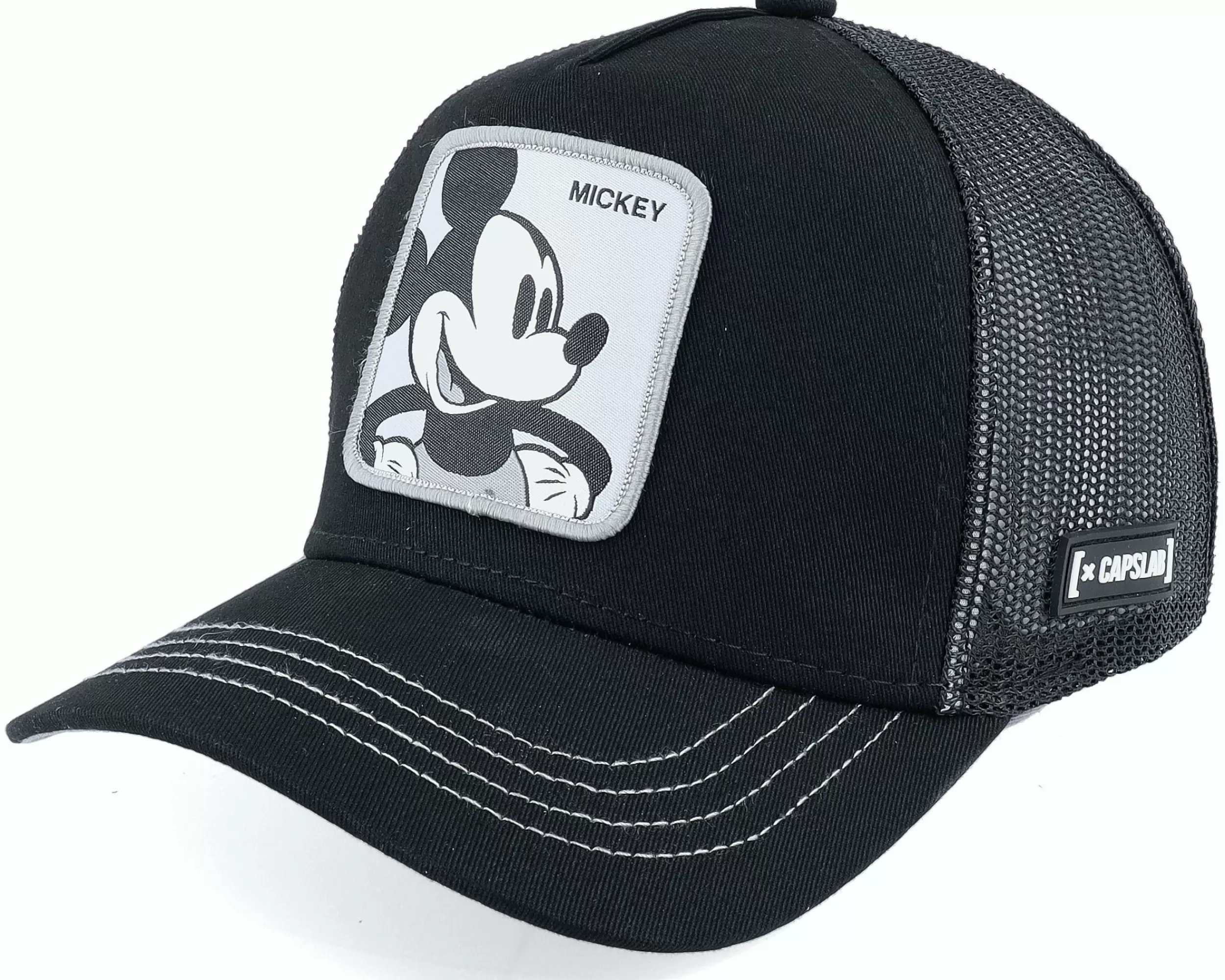 Capslab Disney Mickey Mouse 5 Black Trucker - -Unisex Trucker