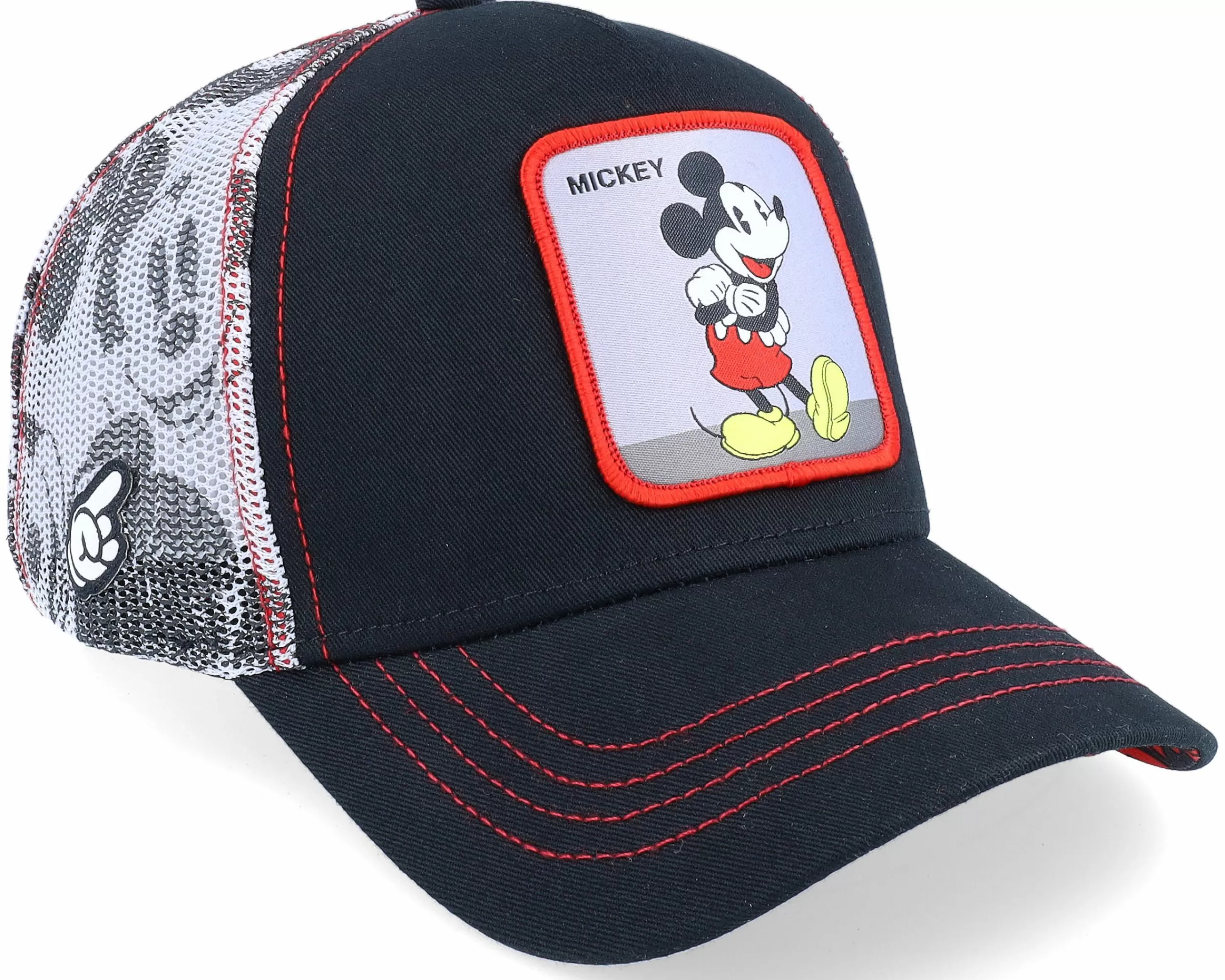 Capslab Disney Mickey Mouse Black Trucker - -Unisex Trucker