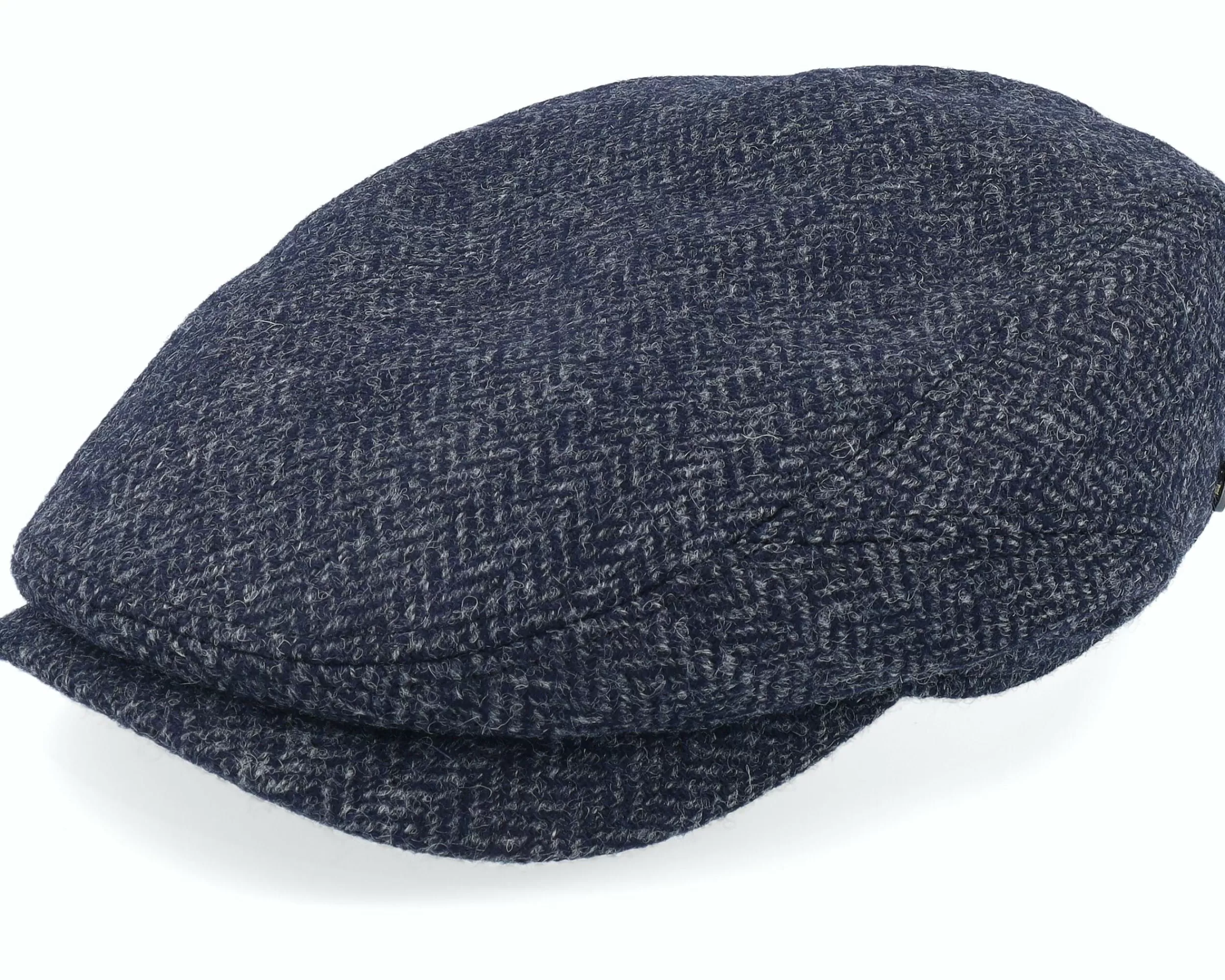 Lierys Driver Cap Wool Navy Flatcap - -Unisex Flat Caps