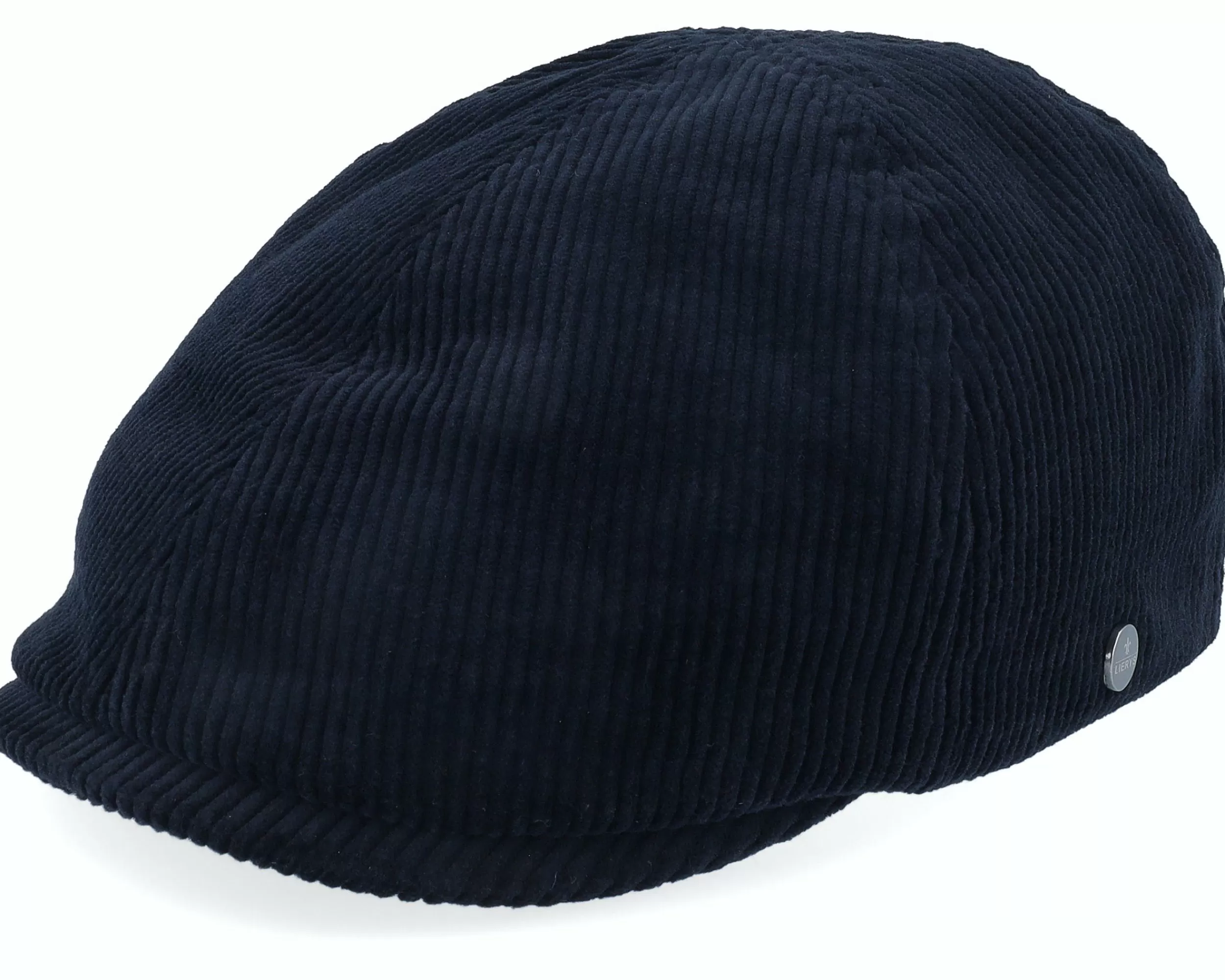 Lierys Duck Cap Corduroy Navy Flatcap - -Unisex Flat Caps