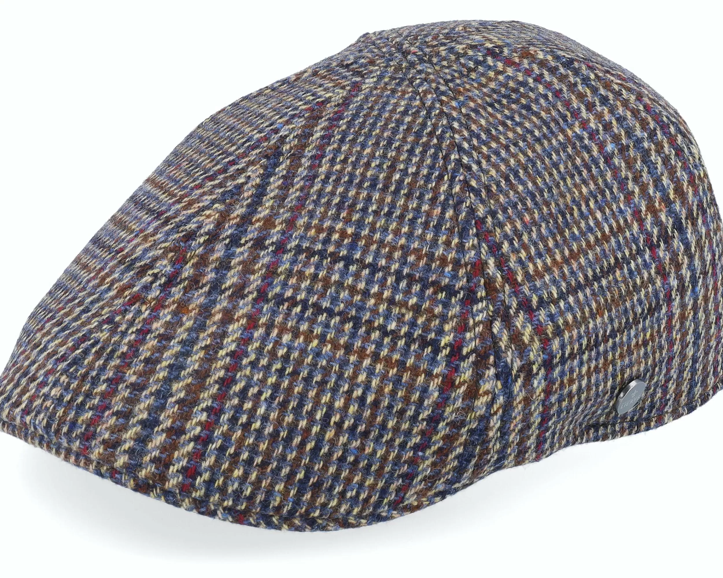 Lierys Duck Cap Glecheck Beige Flatcap - -Unisex Flat Caps