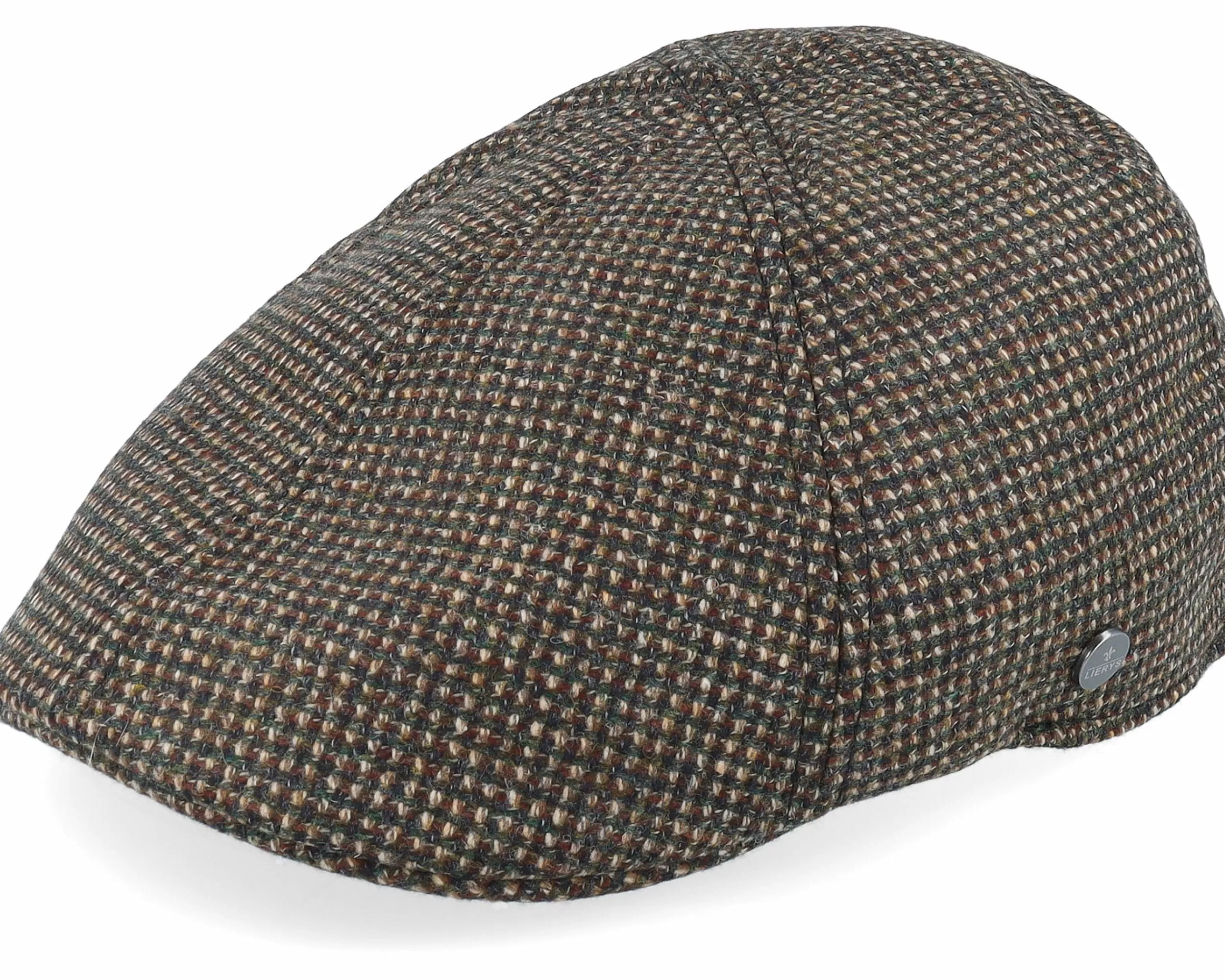 Lierys Duck Cap Wool/Cashmere Beige Flatcap - -Unisex Flat Caps