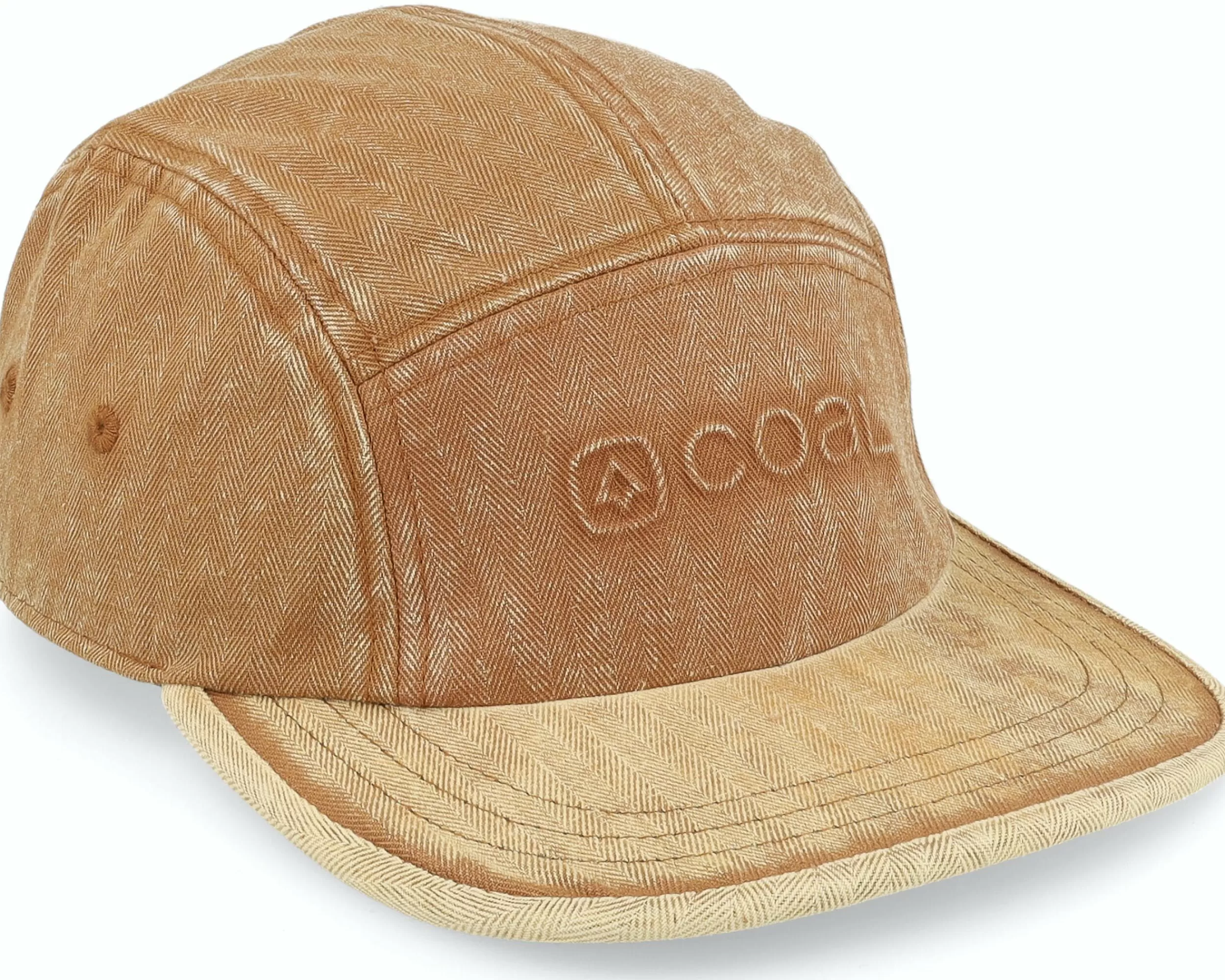 Coal Edison Light Brown 5-Panel - -Unisex 5-Panel