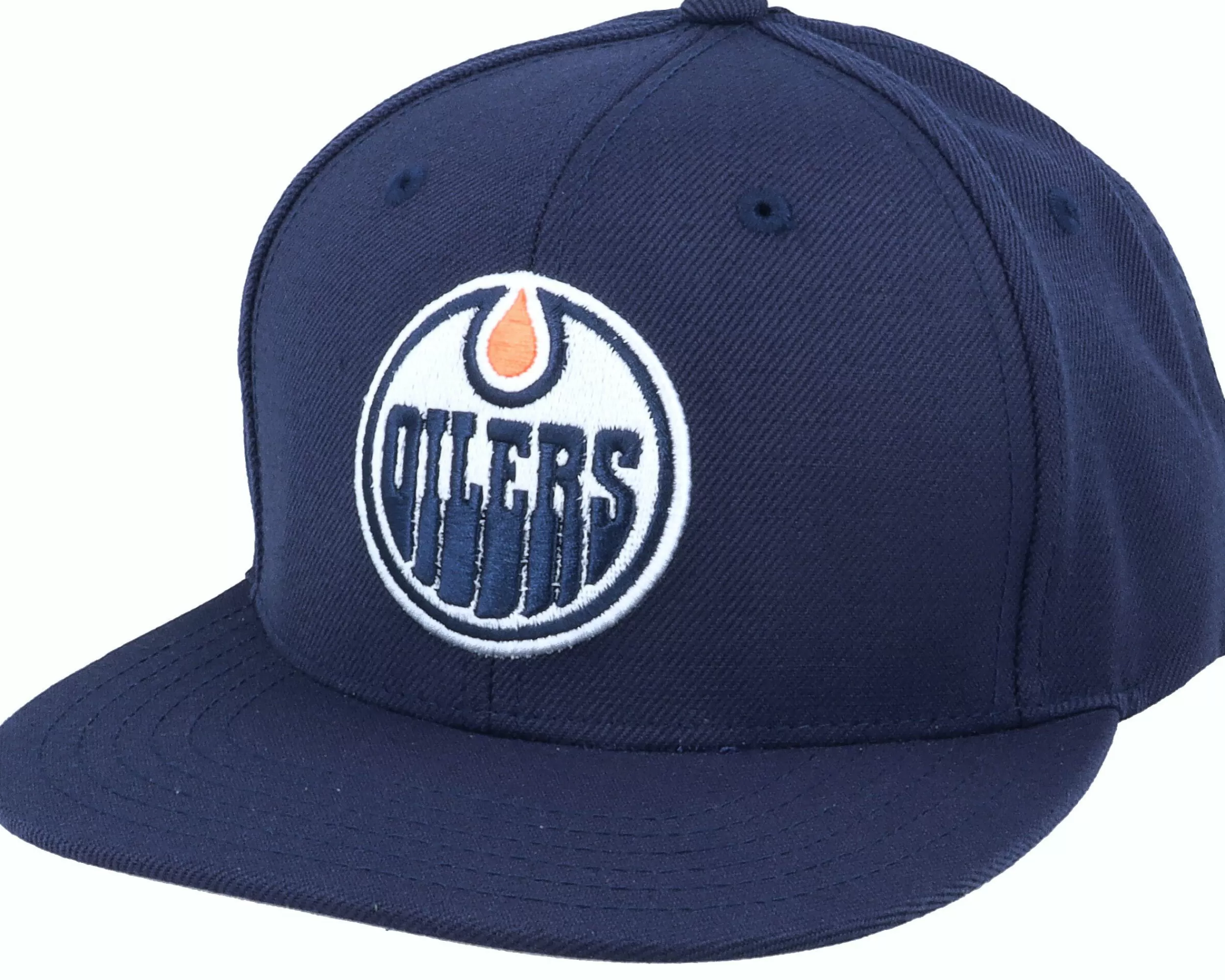 American Needle Edmonton Oilers 400 Series Navy Snapback - -Unisex Snapback