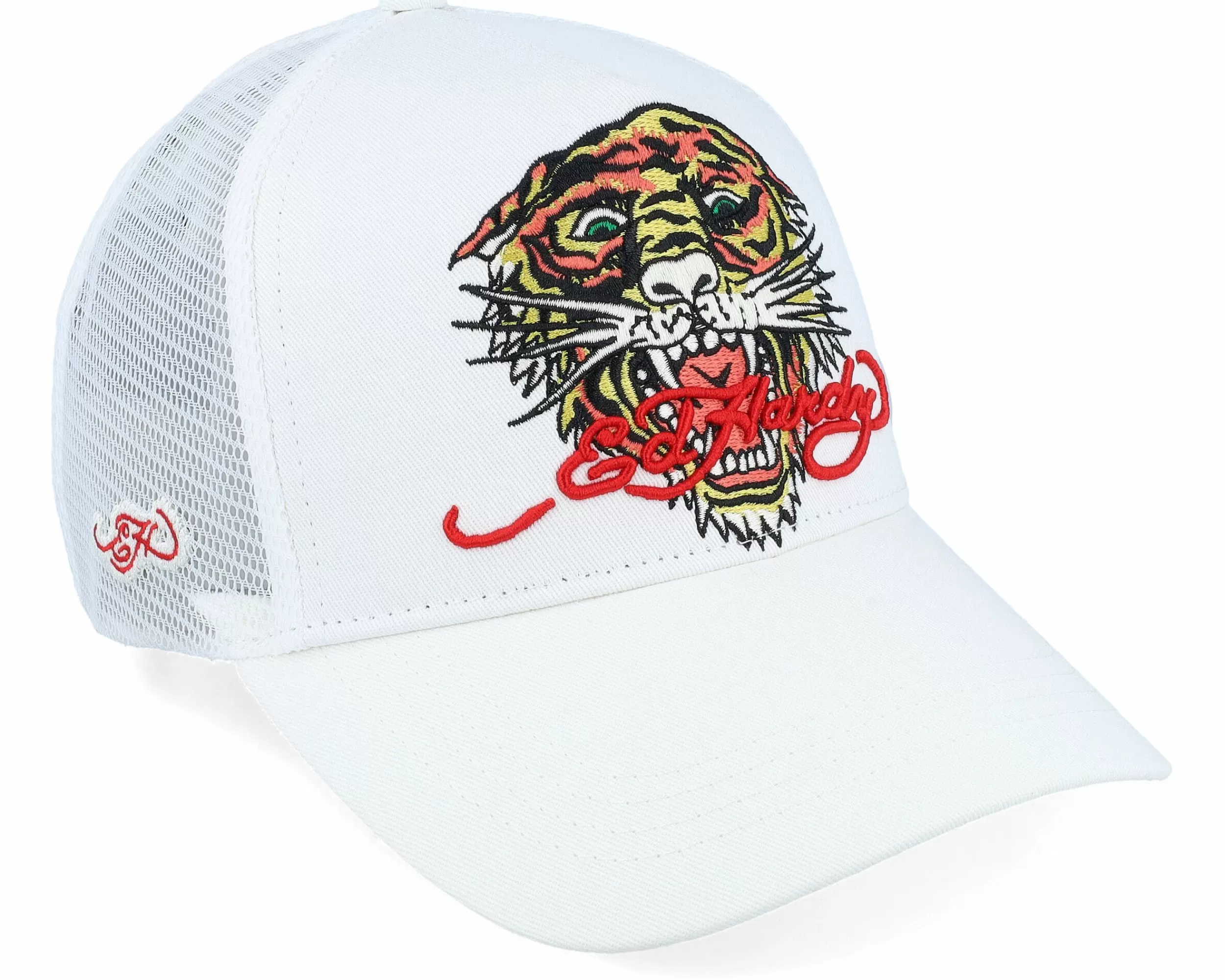 Ed Hardy Ed-Roar Offwhite Trucker - -Unisex Trucker