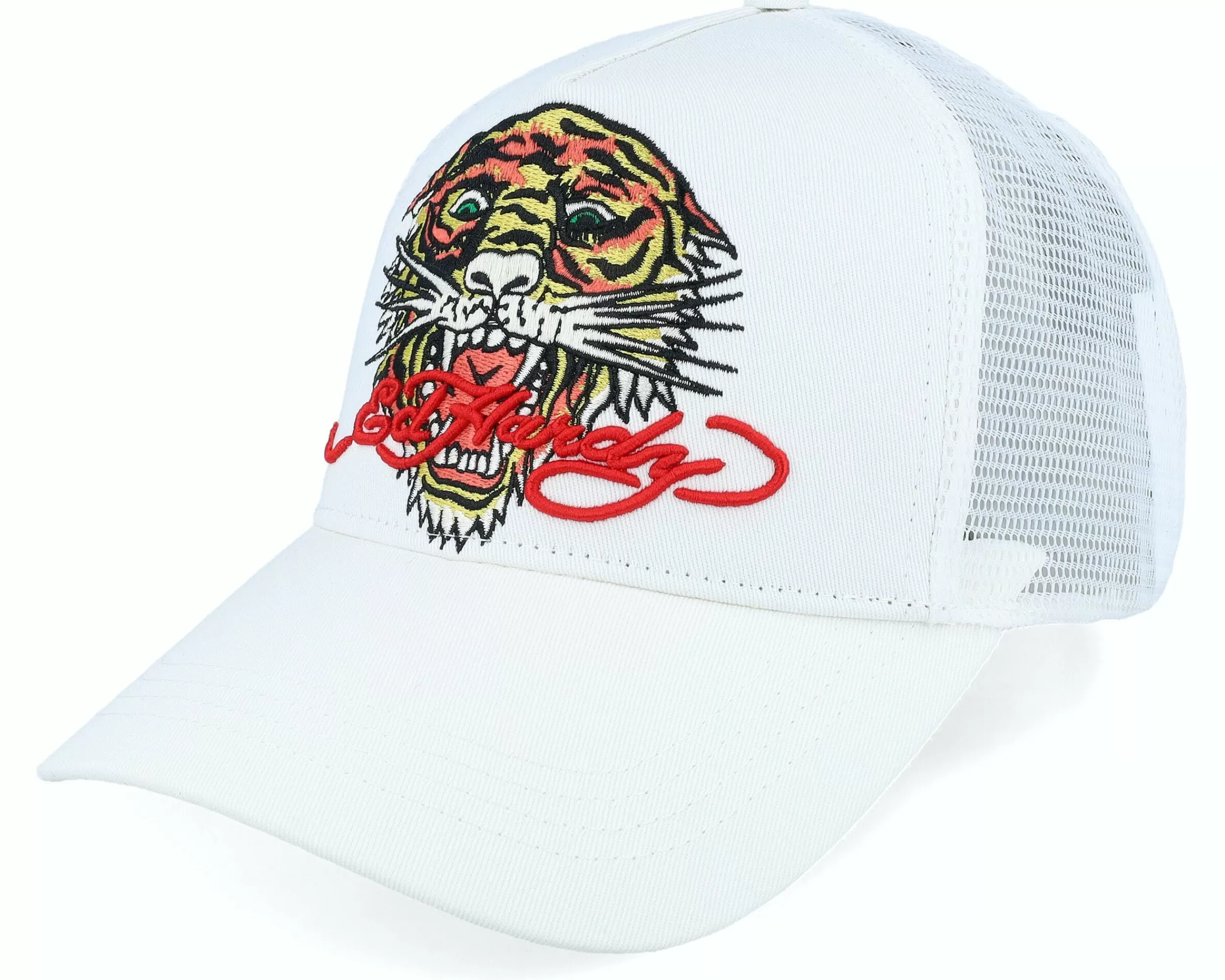 Ed Hardy Ed-Roar Offwhite Trucker - -Unisex Trucker