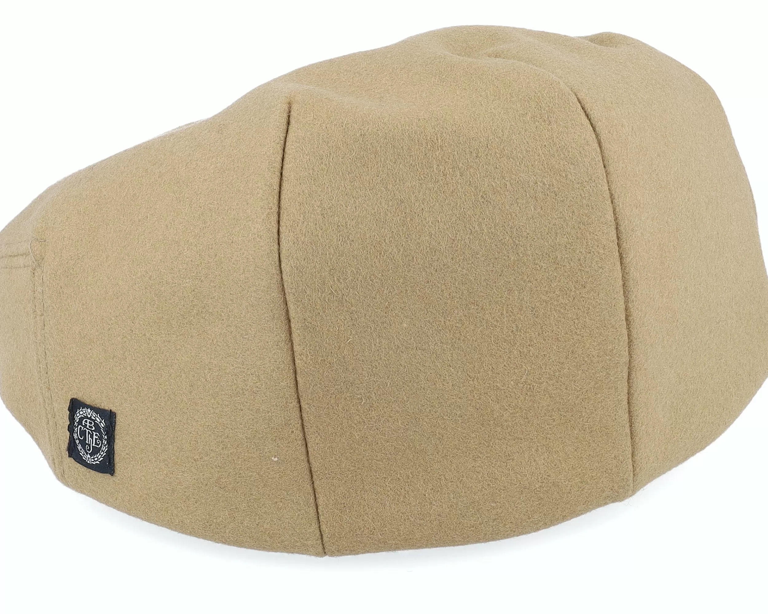 CTH Ericson Edward Cashmere & Wool Camel Flat Cap - -Unisex Flat Caps