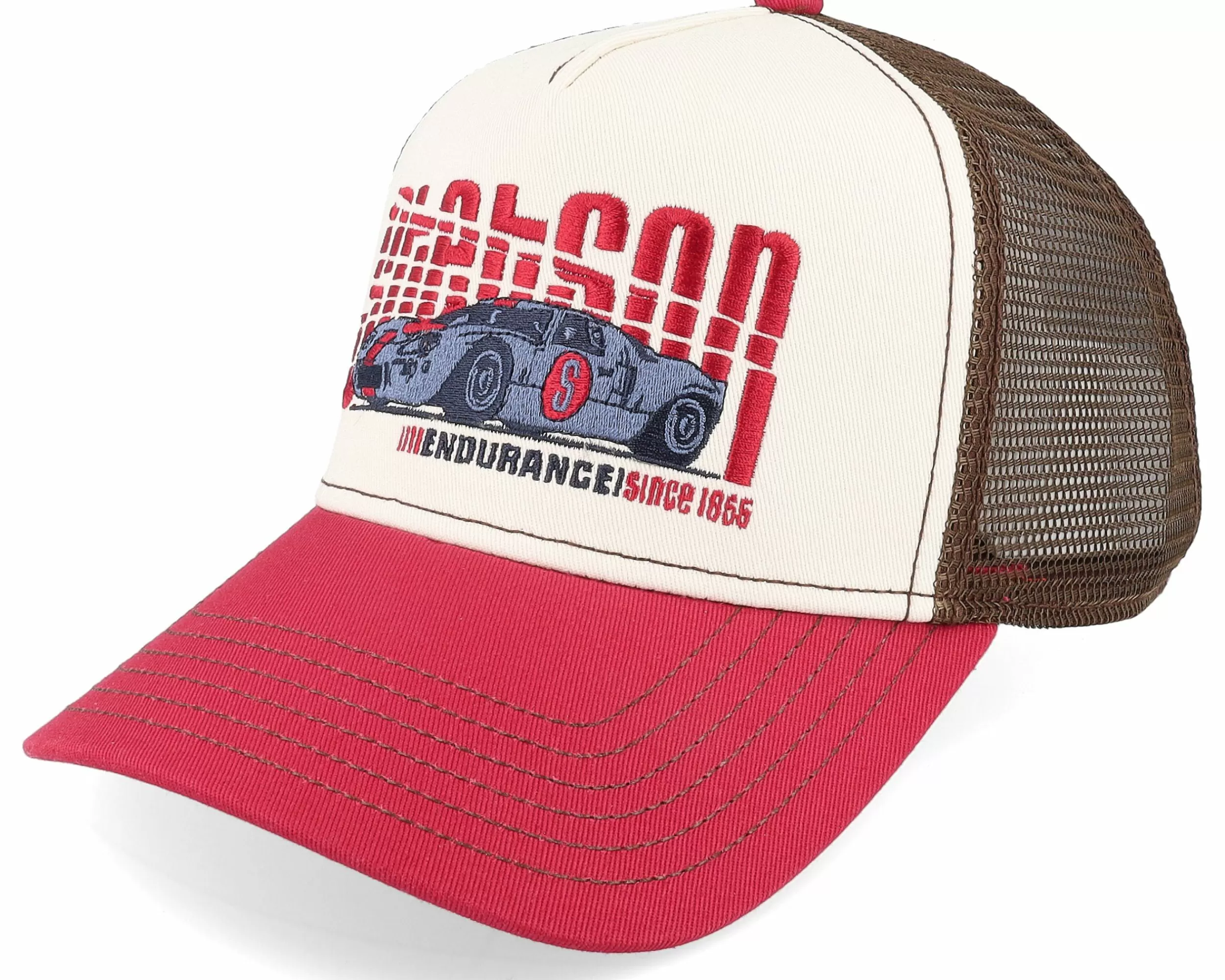 Stetson Endurance Red/Black Trucker - -Unisex Trucker