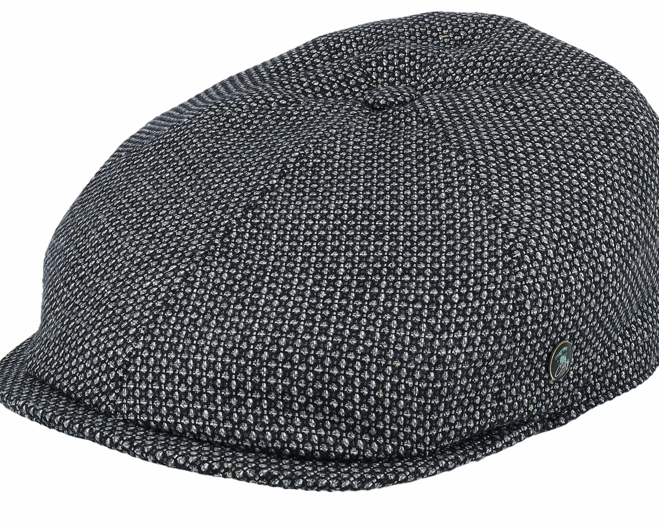 City Sport Fantasie Black Flat Cap - -Unisex Flat Caps