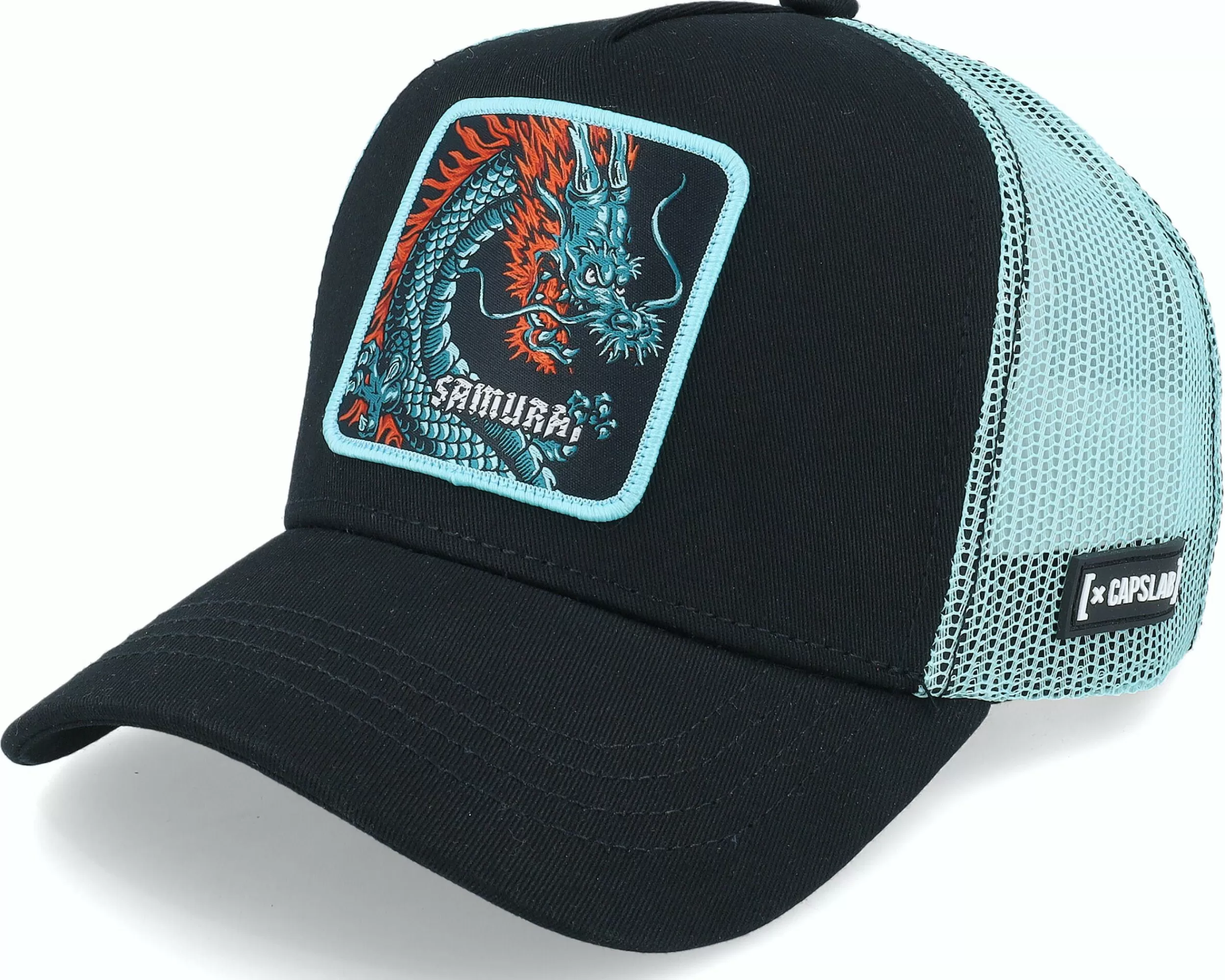 Capslab Fantastic Beasts Dragon Black/Light Blue Trucker - -Unisex Trucker