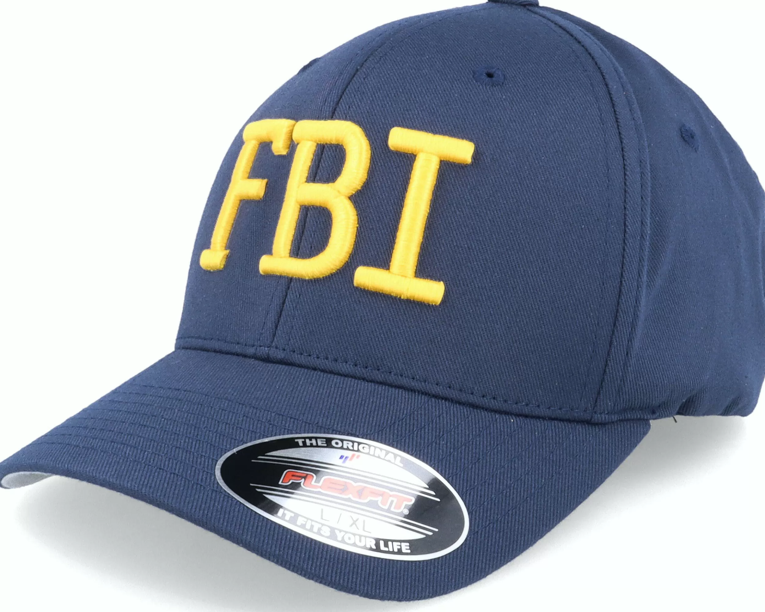 Iconic Fbi 3D Navy Blue Flexfit - -Unisex Flexfit