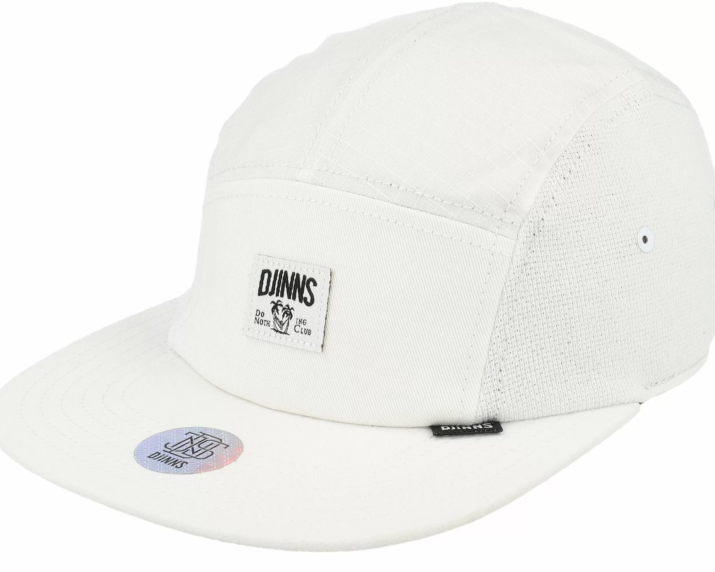 Djinns Fc Fab Mix White 5-Panel - -Unisex 5-Panel