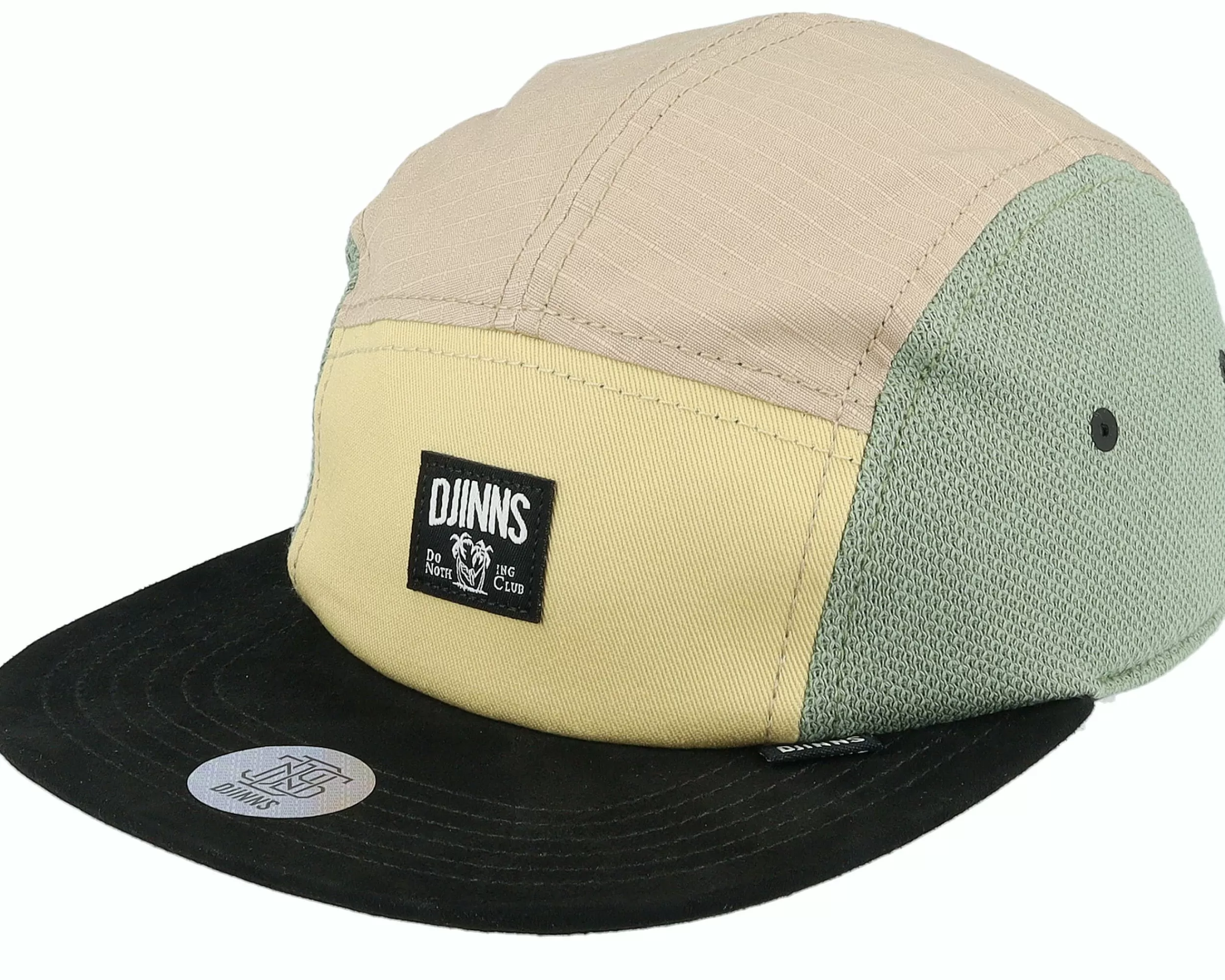 Djinns Fc Fab Mix-Multi/Khaki 2.0 5-Panel - -Unisex 5-Panel