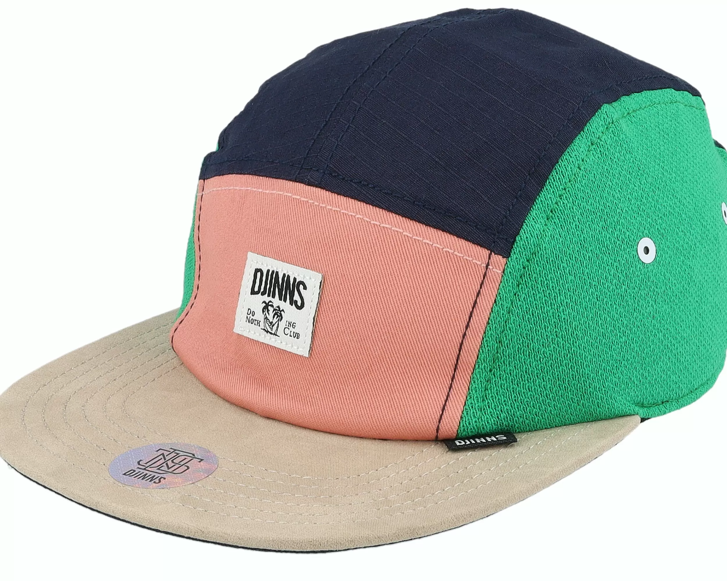 Djinns Fc Fab Mix-Multi/Rose 5-Panel - -Unisex 5-Panel