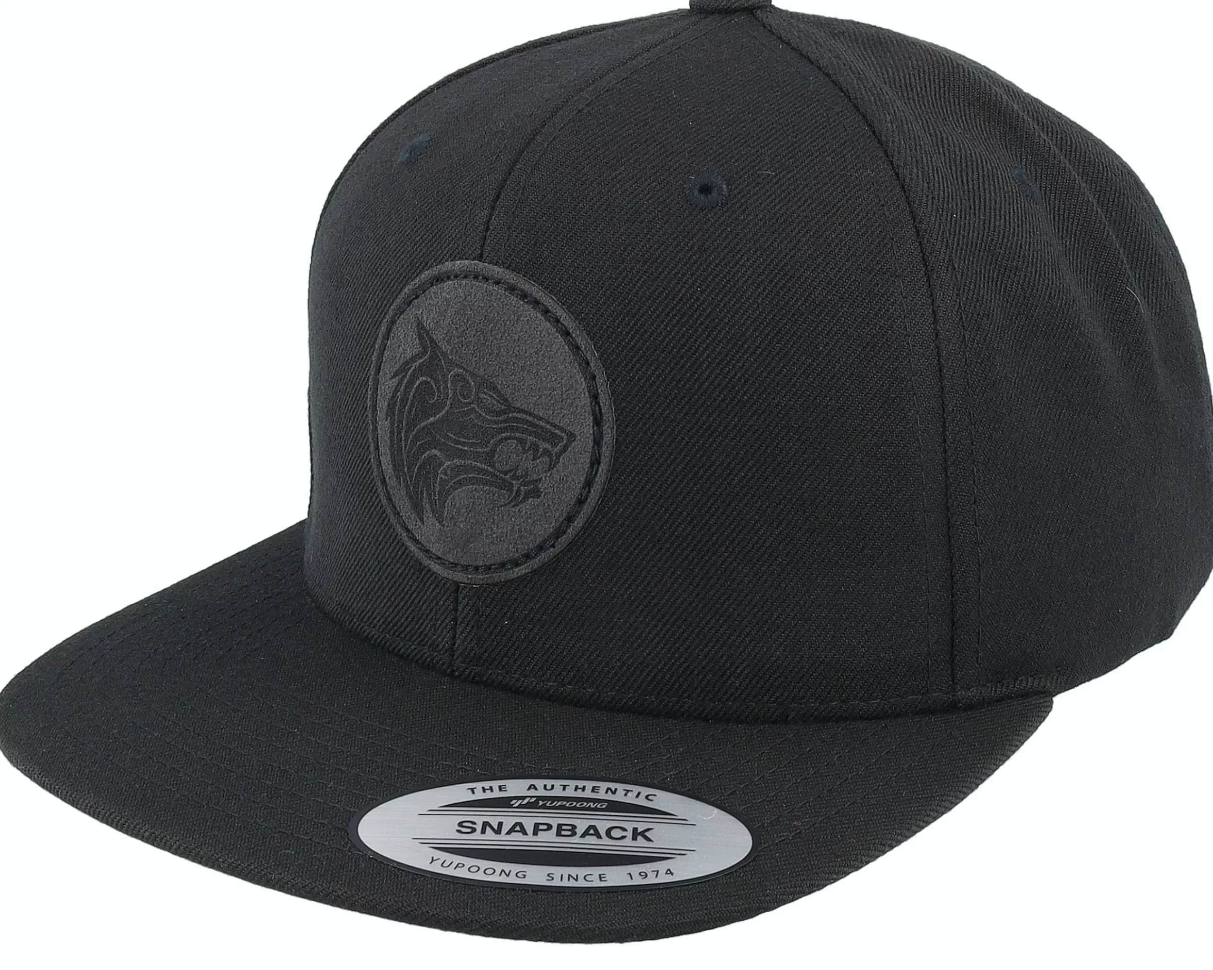 Vikings Fenrir Wolf Knot Black Snapback - -Unisex Snapback