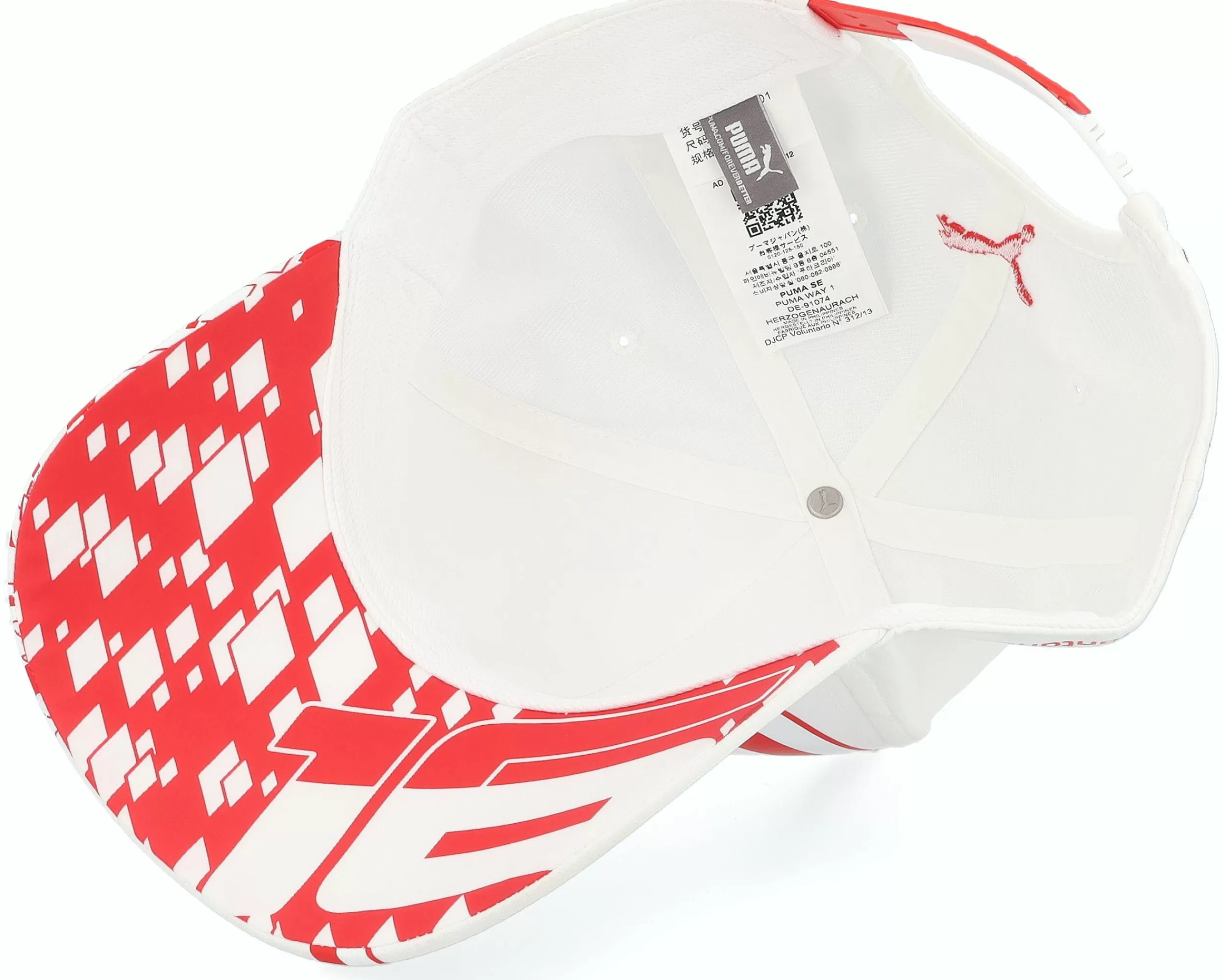 Formula One Ferrari F1 23 Special Edition Leclerc White Adjustable - -Unisex Adjustable