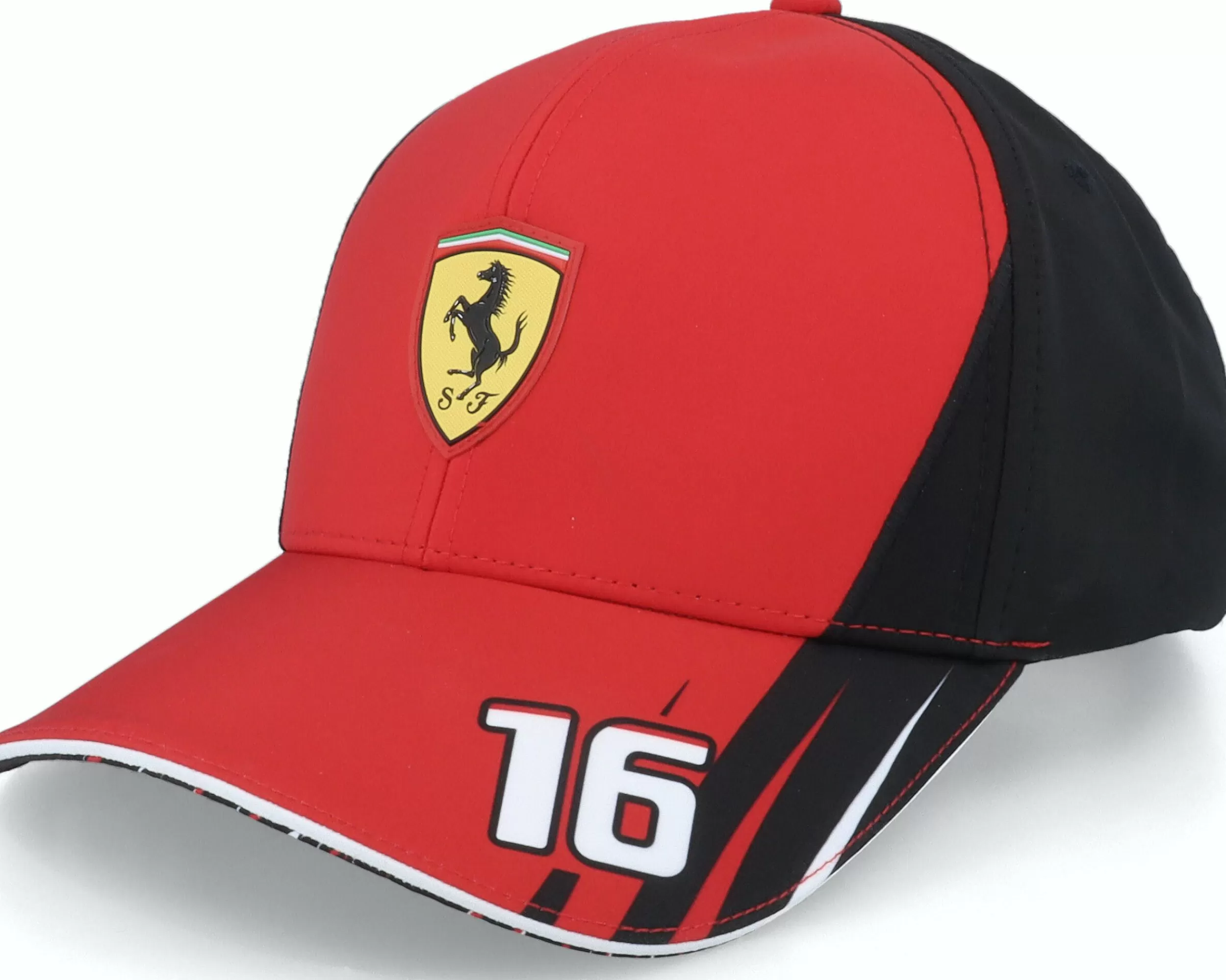 Formula One Ferrari Leclerc Puma Red/Black Adjustable - -Unisex Adjustable