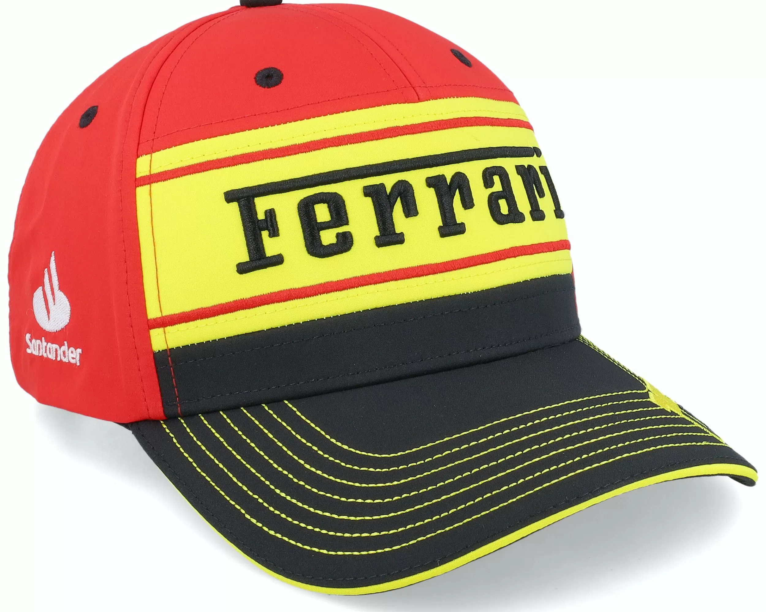 Formula One Ferrari Leclerc Special Edition F1 23 Monza Rosso Corsa/Yellow Adjustable - -Unisex Adjustable