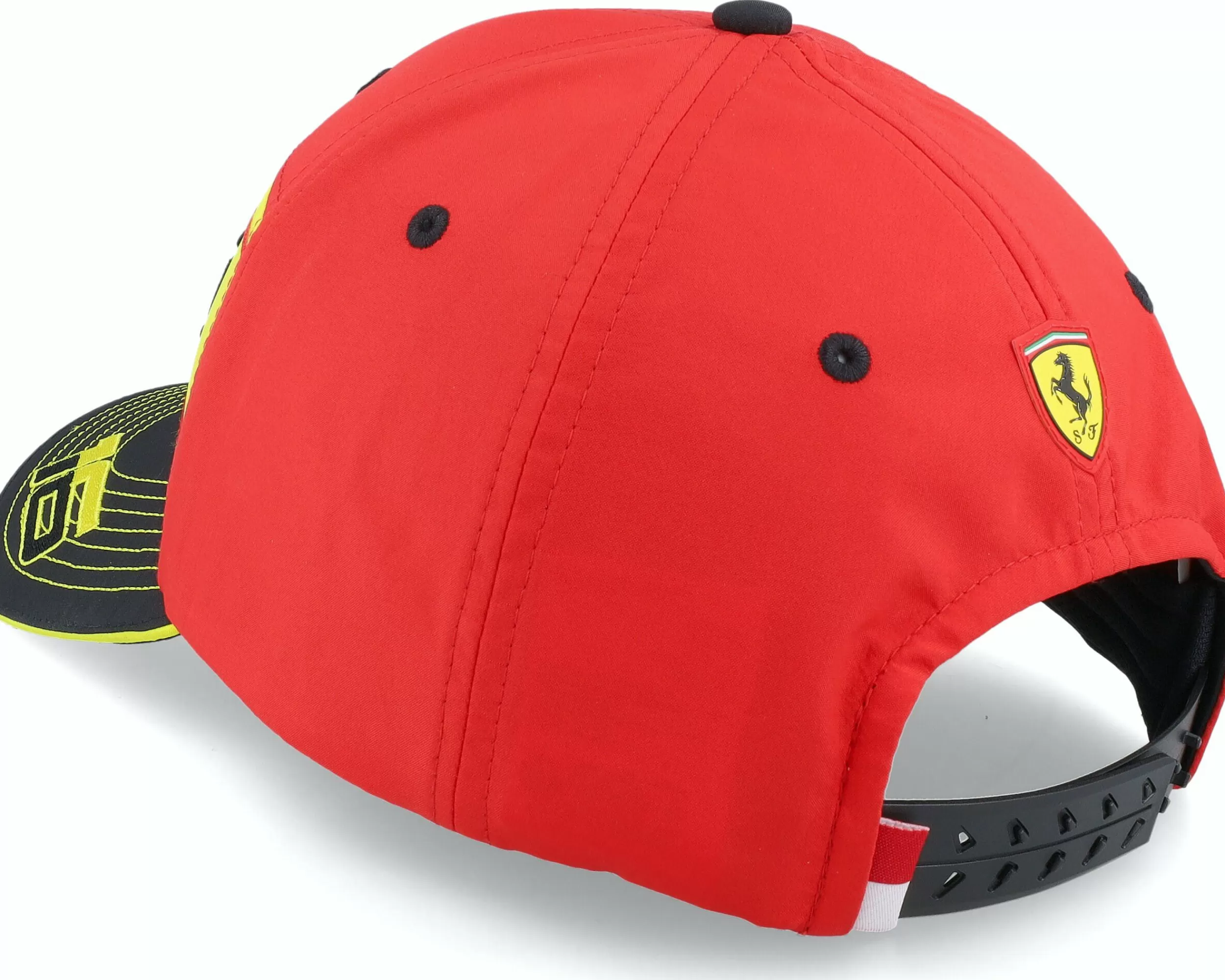 Formula One Ferrari Leclerc Special Edition F1 23 Monza Rosso Corsa/Yellow Adjustable - -Unisex Adjustable