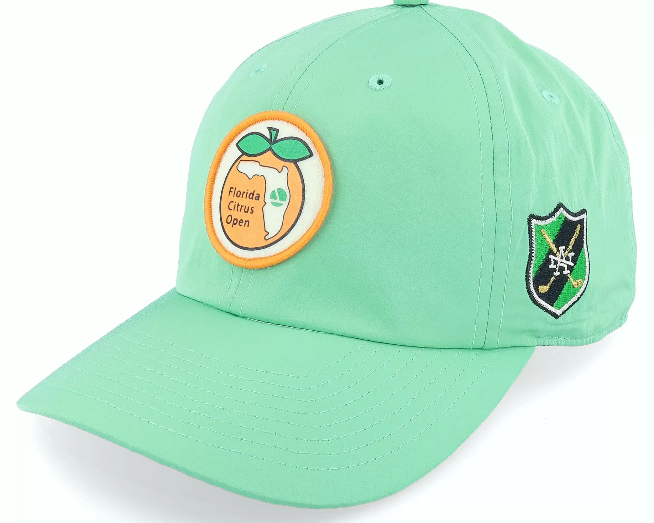 American Needle Florida Citrus Open Drifter 19Th Hole Golf Mint Dad Cap - -Unisex Dad Cap
