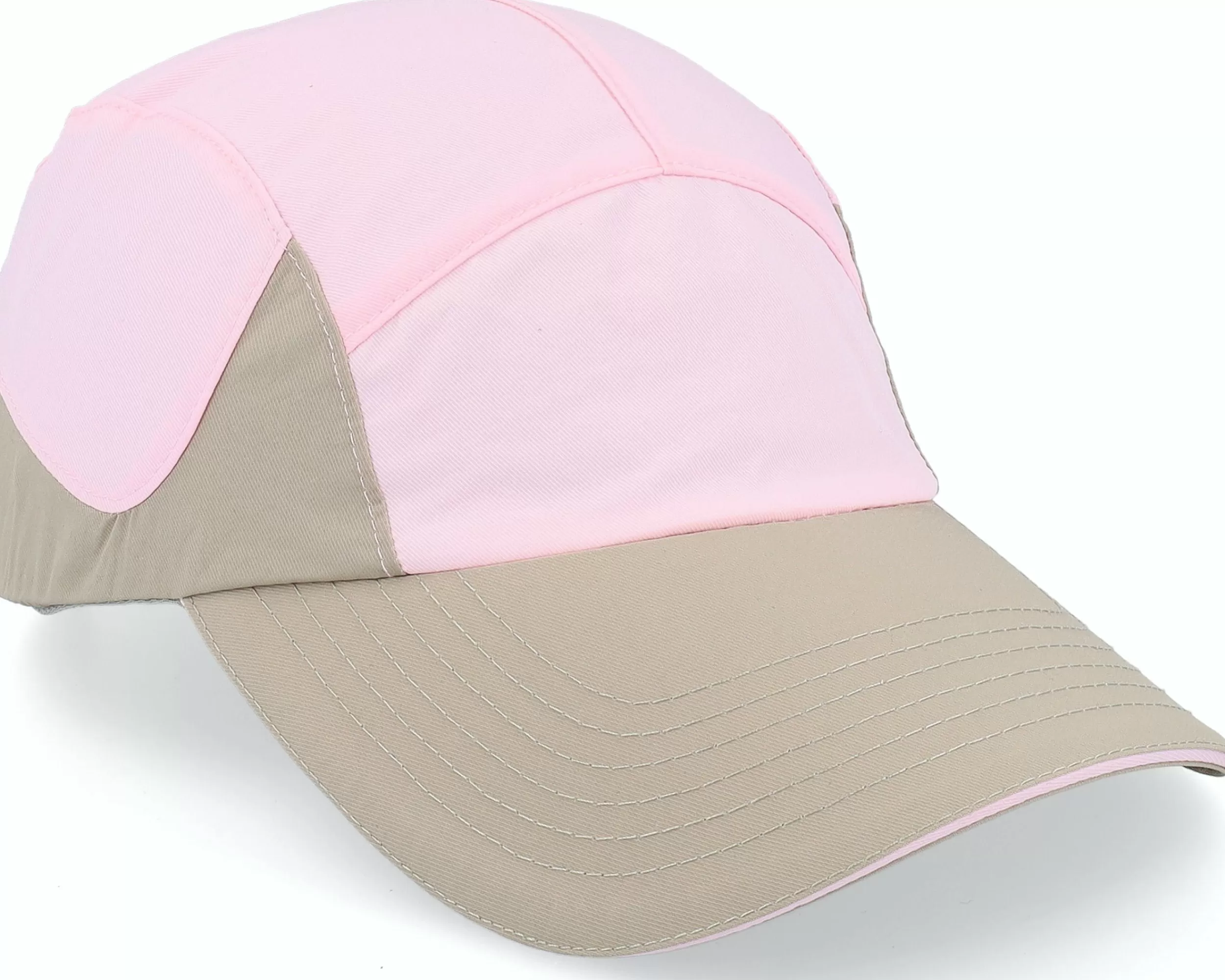 Upfront Forrester Sports Cap Light Pink/Khaki 5-Panel - -Unisex 5-Panel