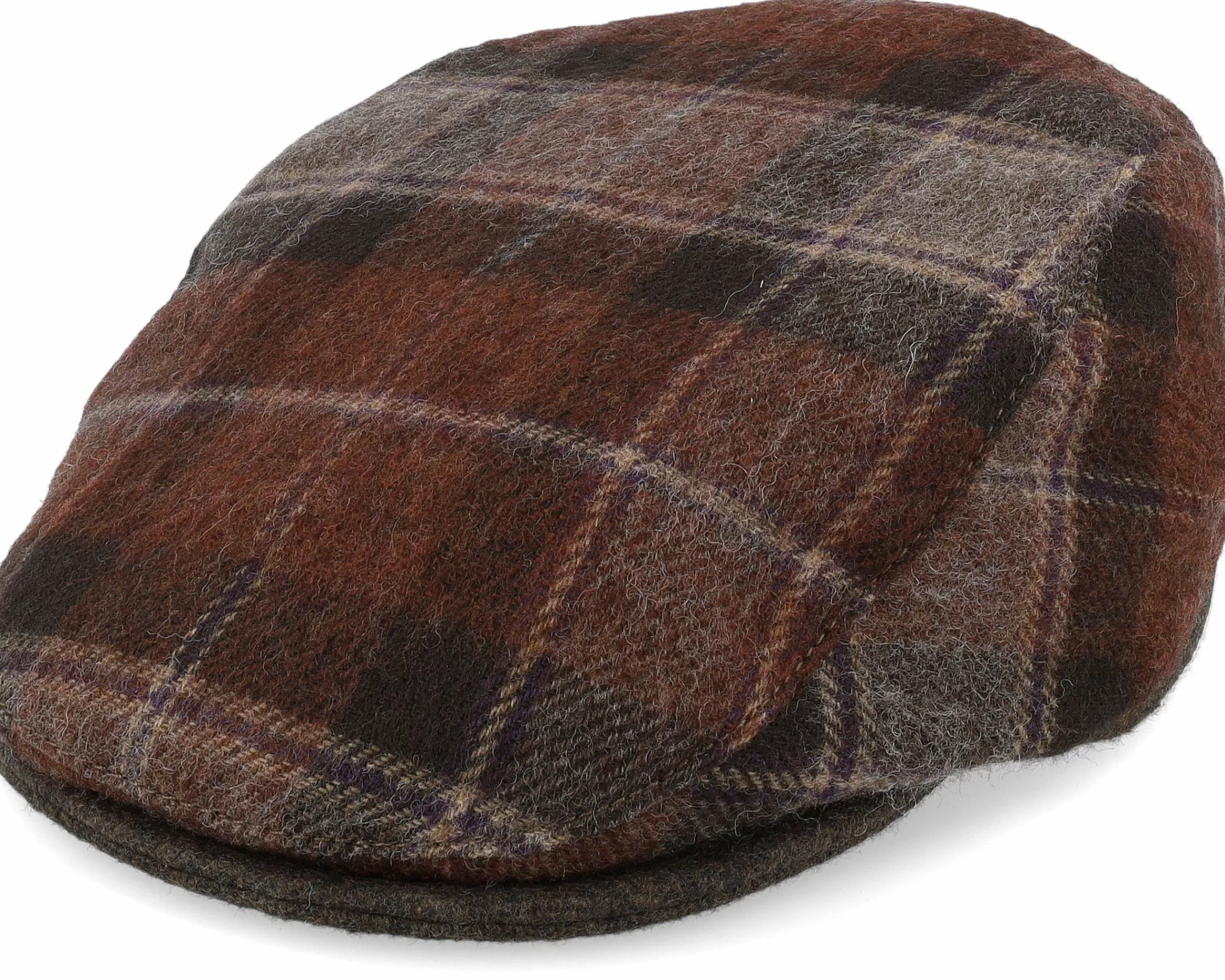 Mayser Frankie Soft British La Rot-Gem. Flat Cap - -Unisex Flat Caps