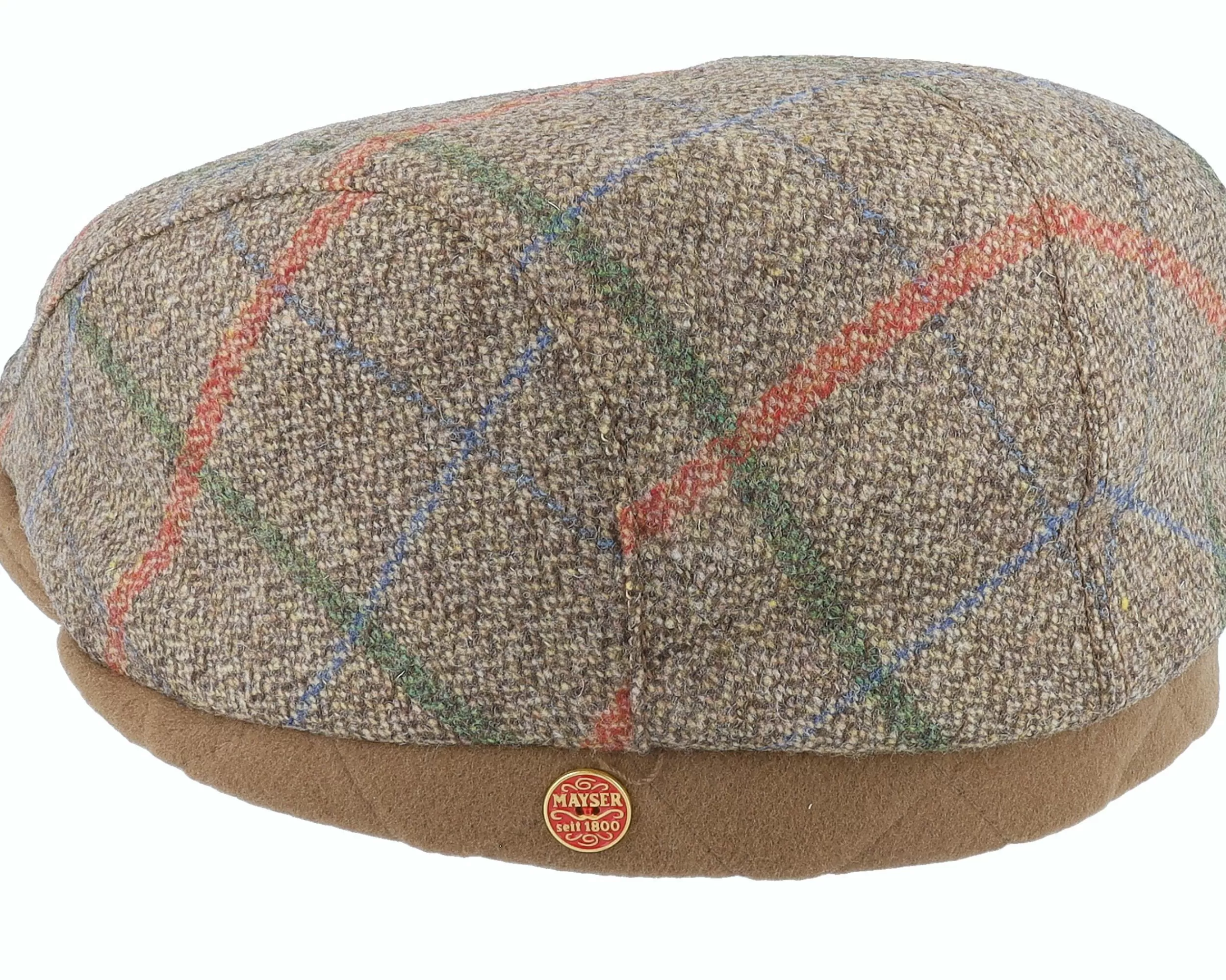 Mayser Frankie Soft Casual Kom Flat Cap - -Unisex Flat Caps